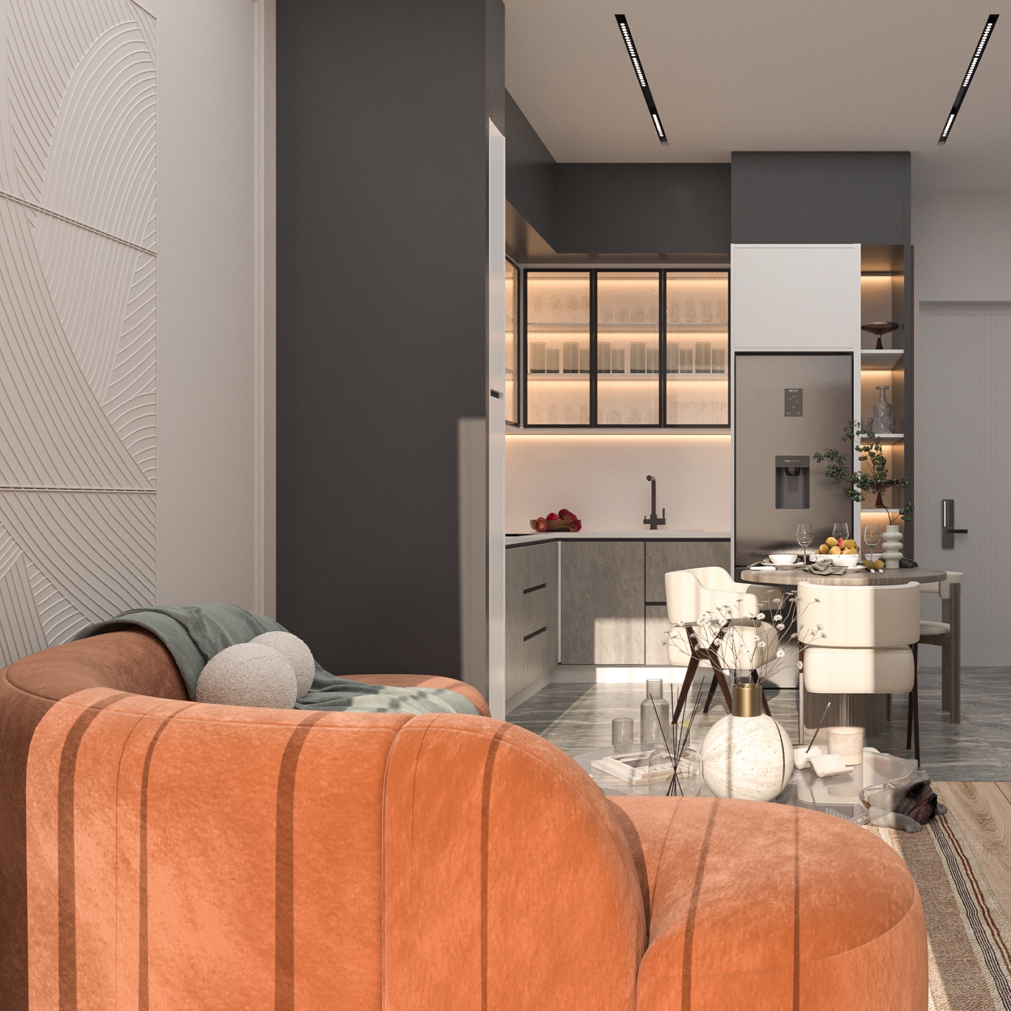 Bergblick 1+1 Apartment im Zentrum von Belek