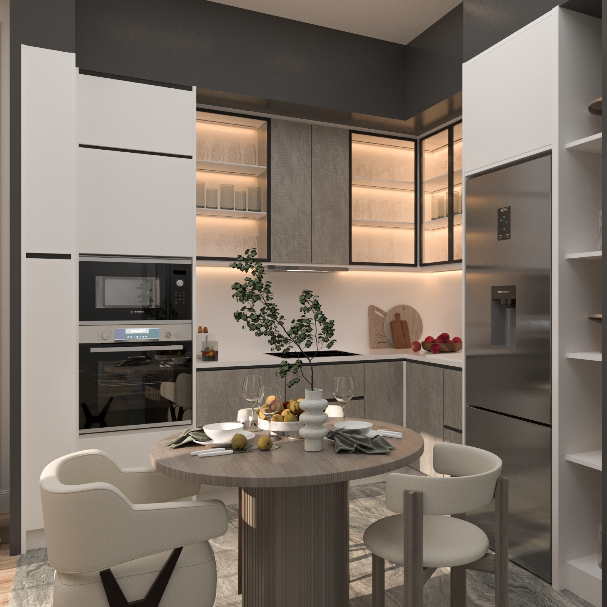 Bergblick 1+1 Apartment im Zentrum von Belek