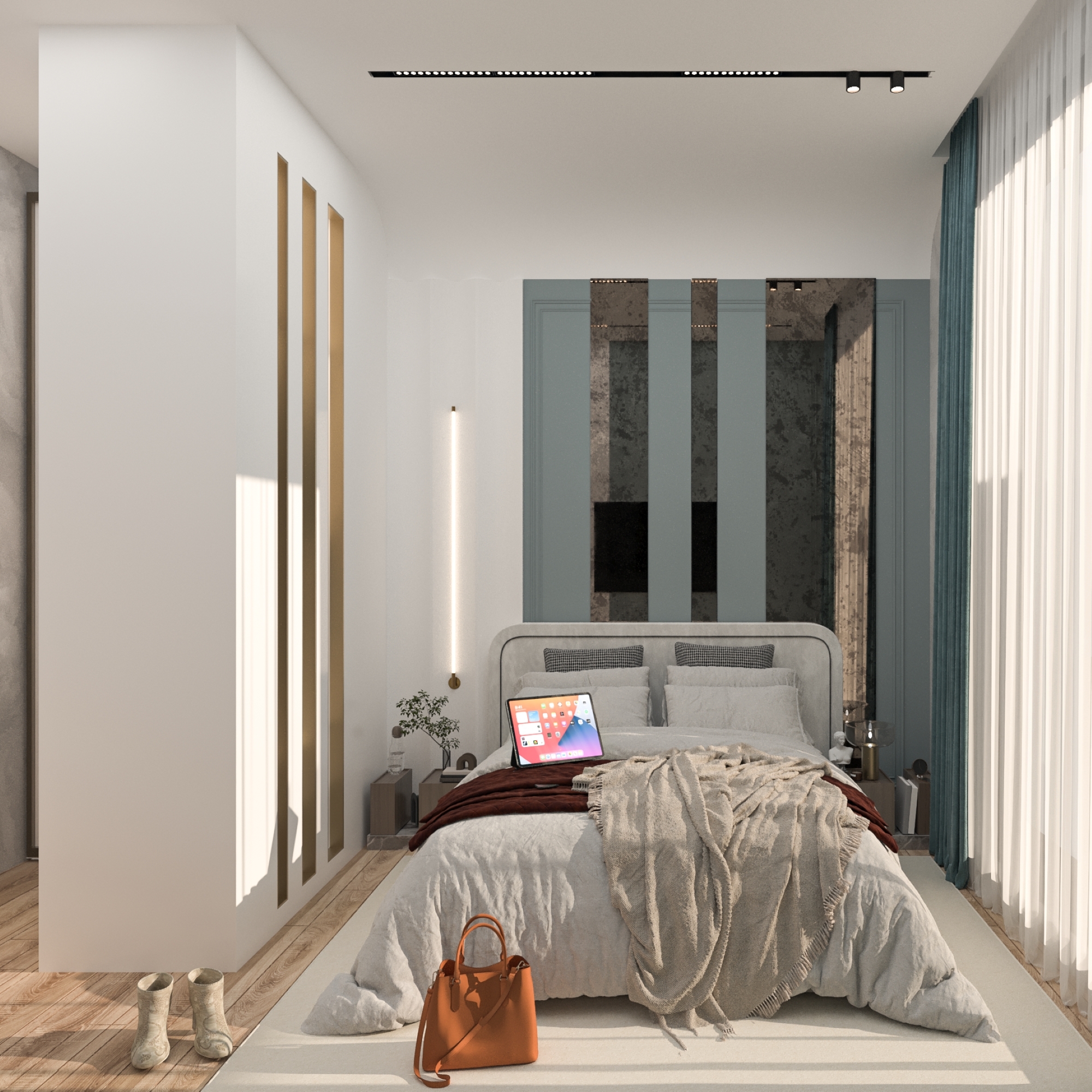 Bergblick 1+1 Apartment im Zentrum von Belek