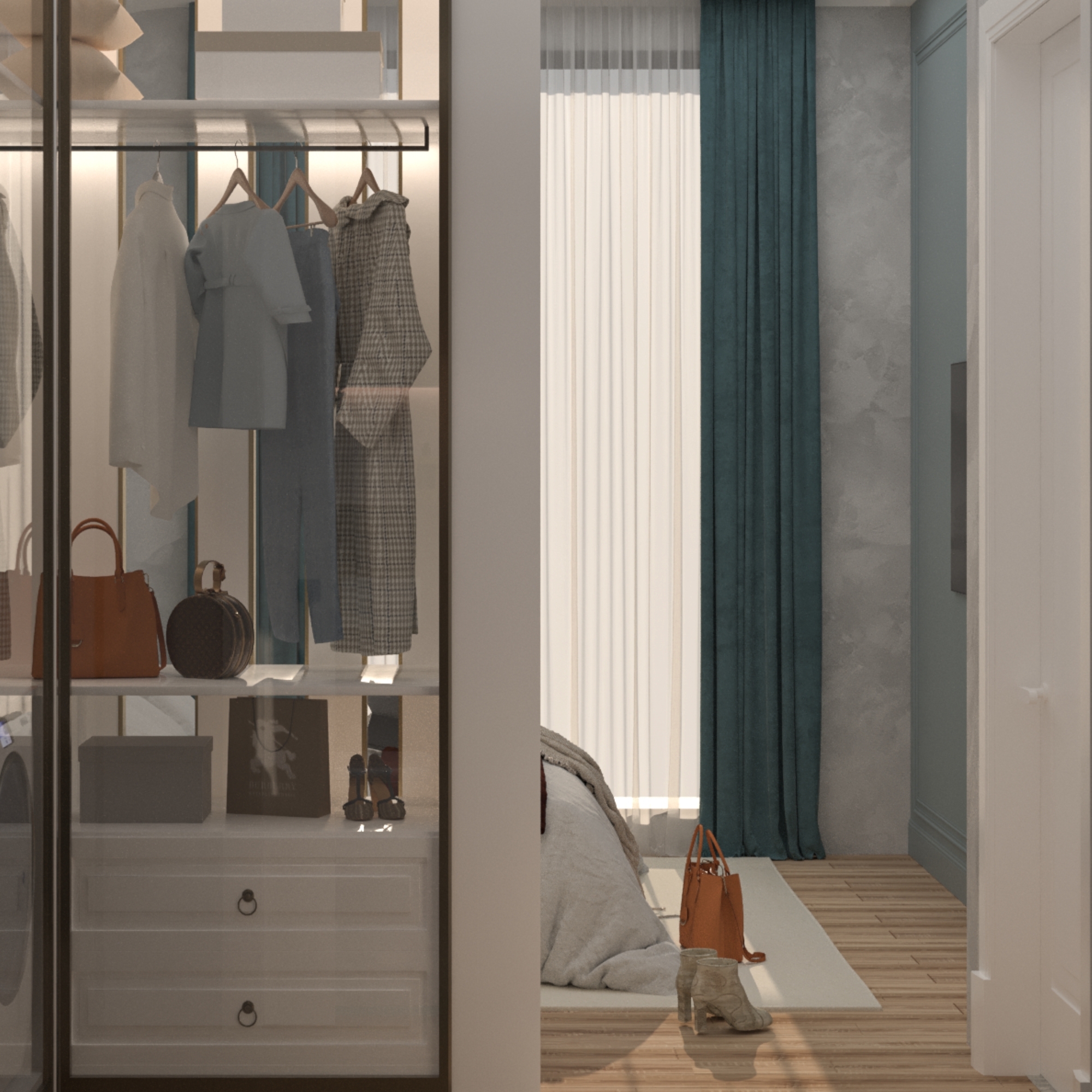 Bergblick 1+1 Apartment im Zentrum von Belek