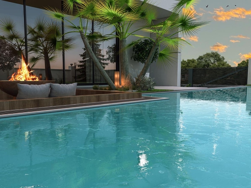 Luxuriöse 4+1 Villa mit Bergblick in Belek