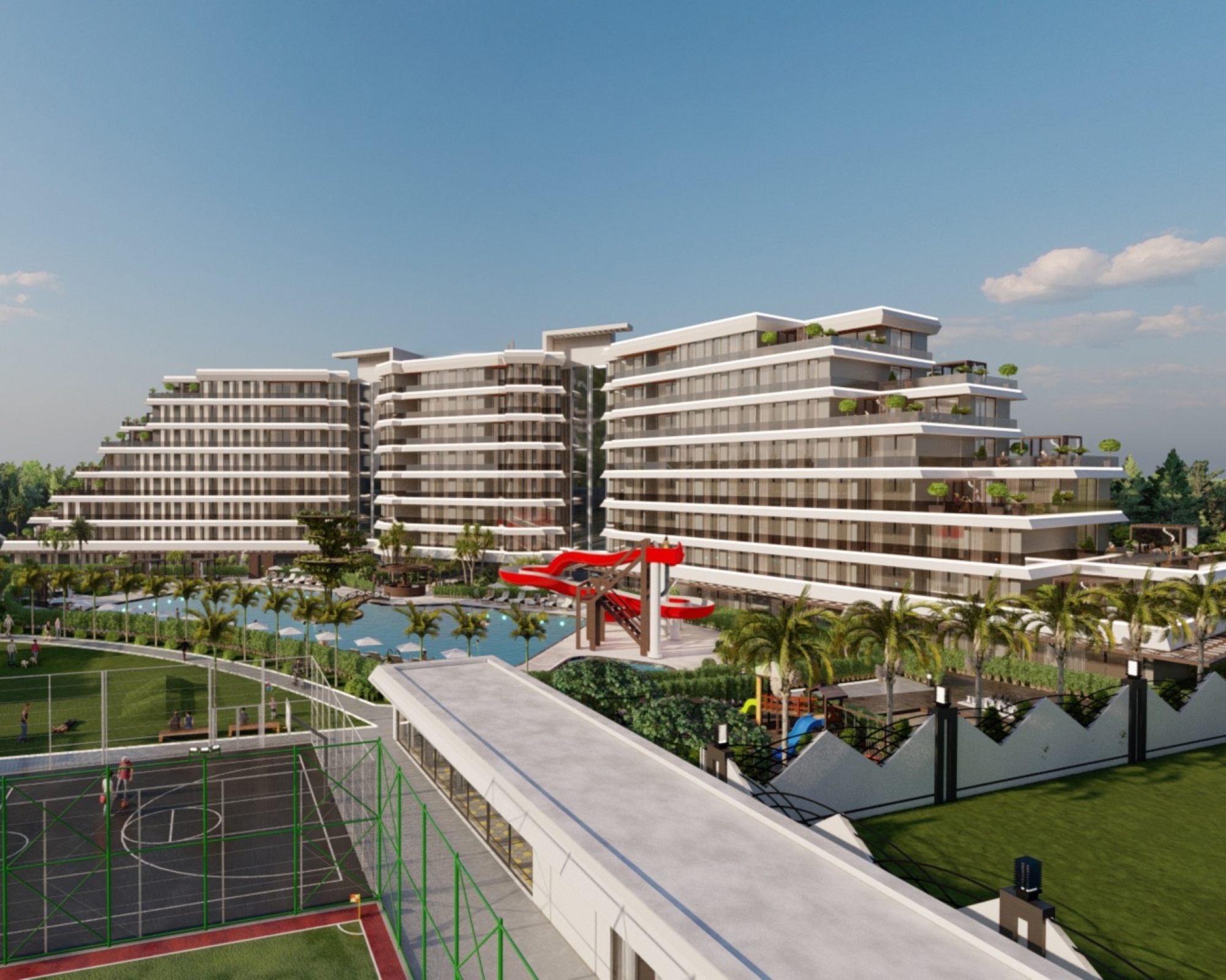 Luxuriöses Bergblick 3+1 Duplex in Antalya - ALTINTAŞ