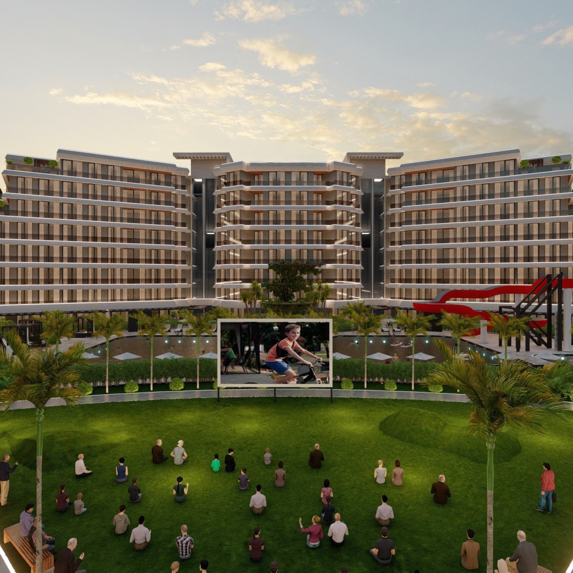 Luxuriöses Bergblick 3+1 Duplex in Antalya - ALTINTAŞ