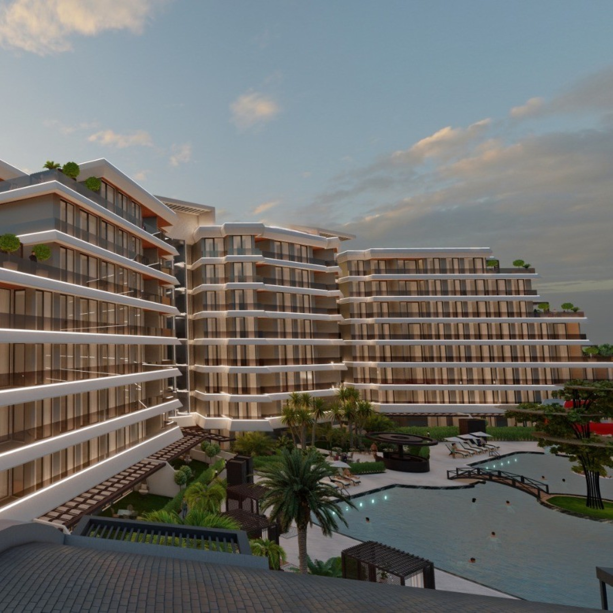 Luxuriöses Bergblick 3+1 Duplex in Antalya - ALTINTAŞ
