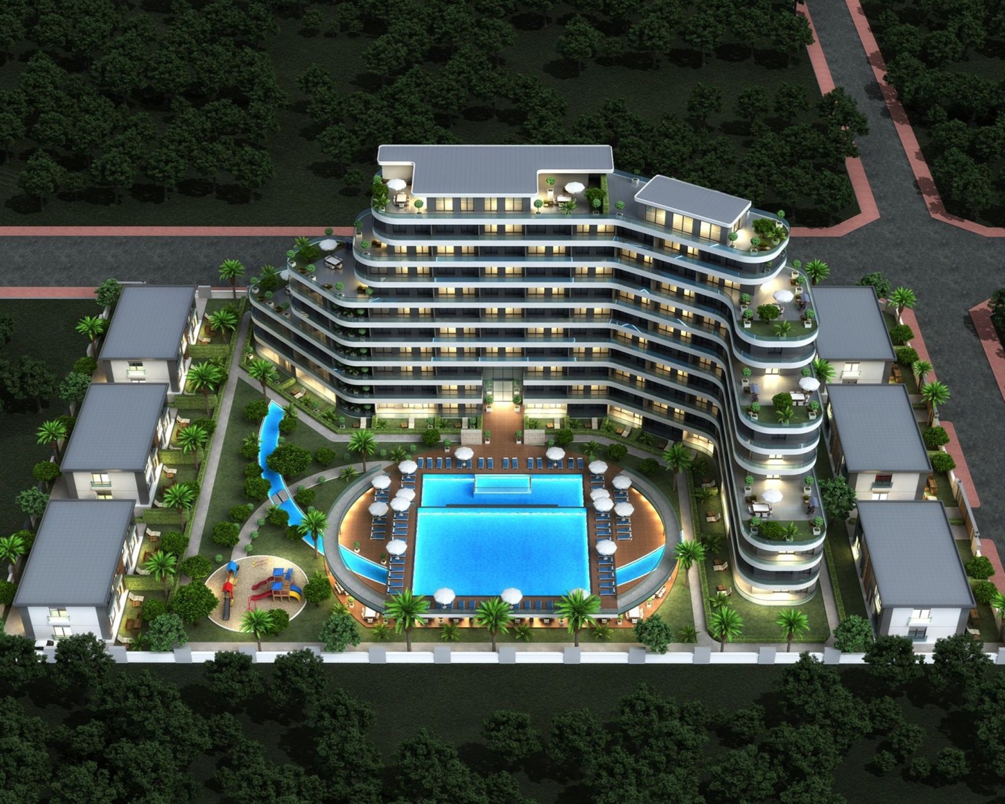 Luxury 1+1 Apartment with Mountain View, Antalya-ALTINTAŞ
