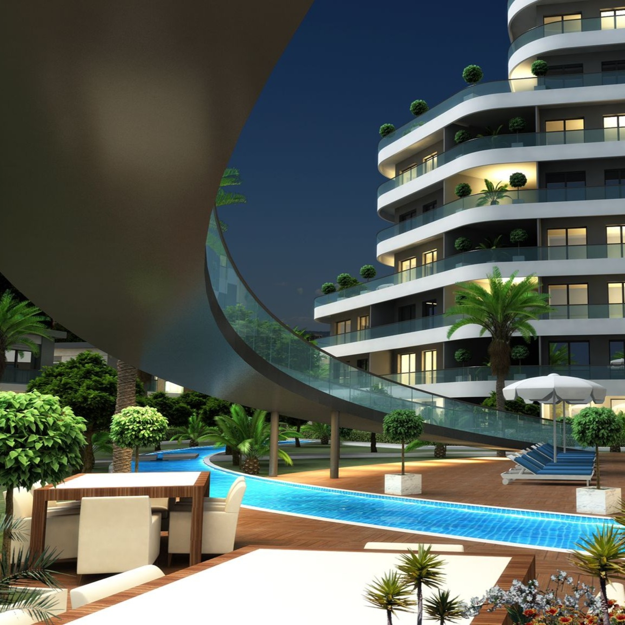 Luxury 1+1 Apartment with Mountain View, Antalya-ALTINTAŞ