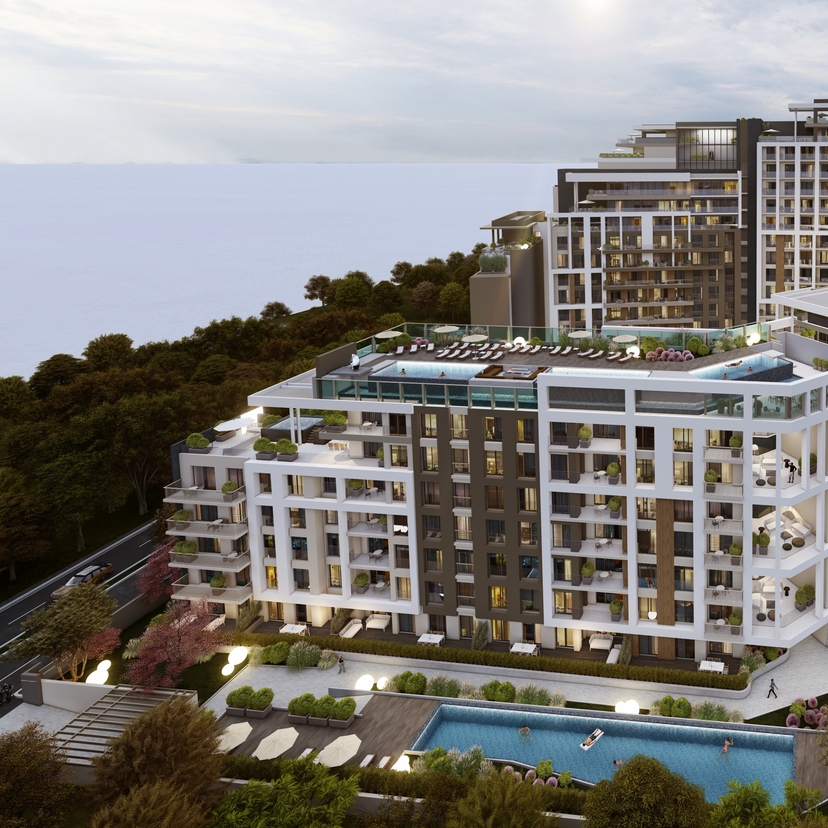Luxuriöses 1+1 Apartment mit Bergblick, ALTINTAŞ