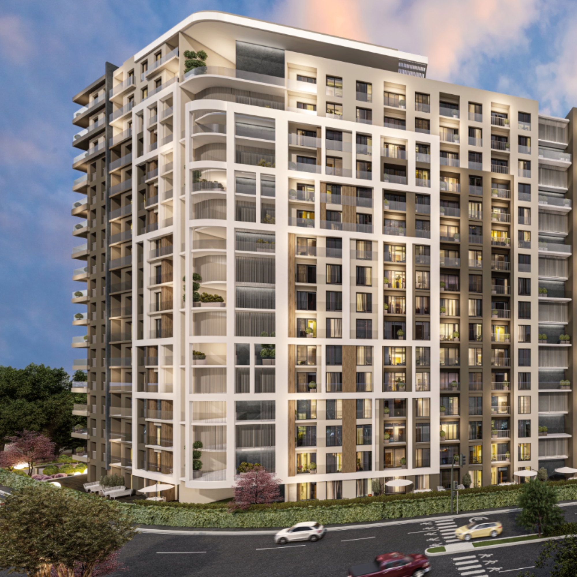 Luxuriöses 1+1 Apartment mit Bergblick, ALTINTAŞ