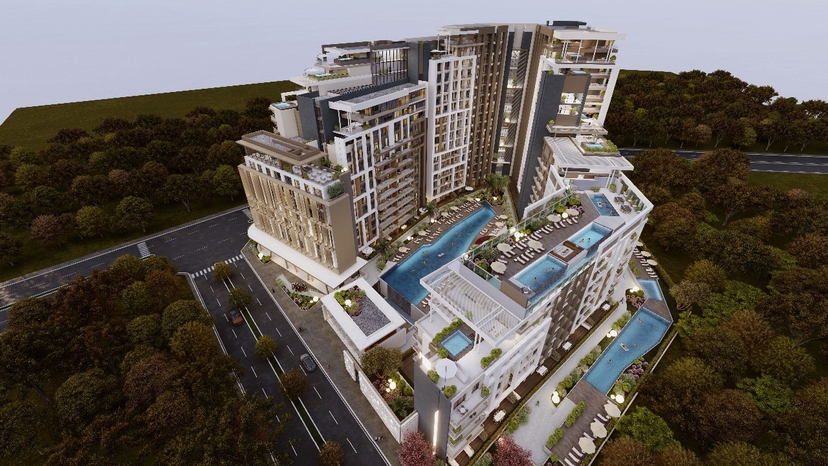 Luxuriöses 3+1 Apartment mit Bergblick in ALTINTAŞ