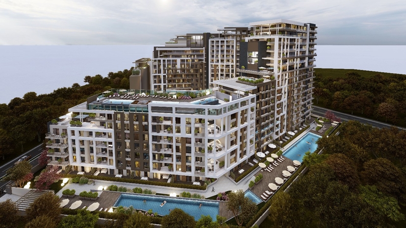 Luxuriöses 3+1 Apartment mit Bergblick in ALTINTAŞ