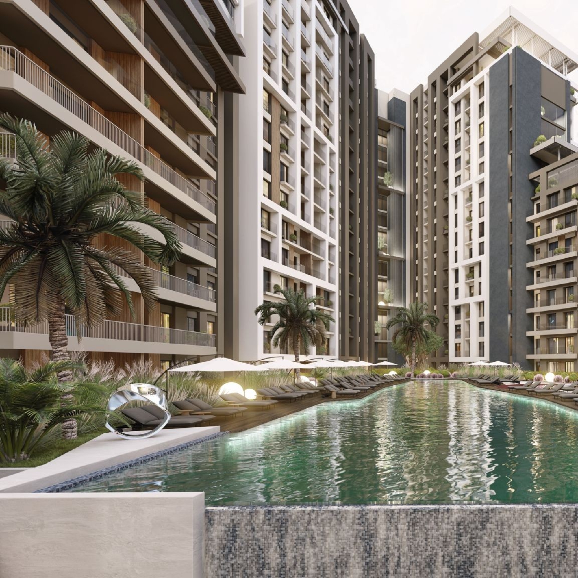 Luxury 5+1 Mountain View Apartment in Antalya - ALTINTAŞ