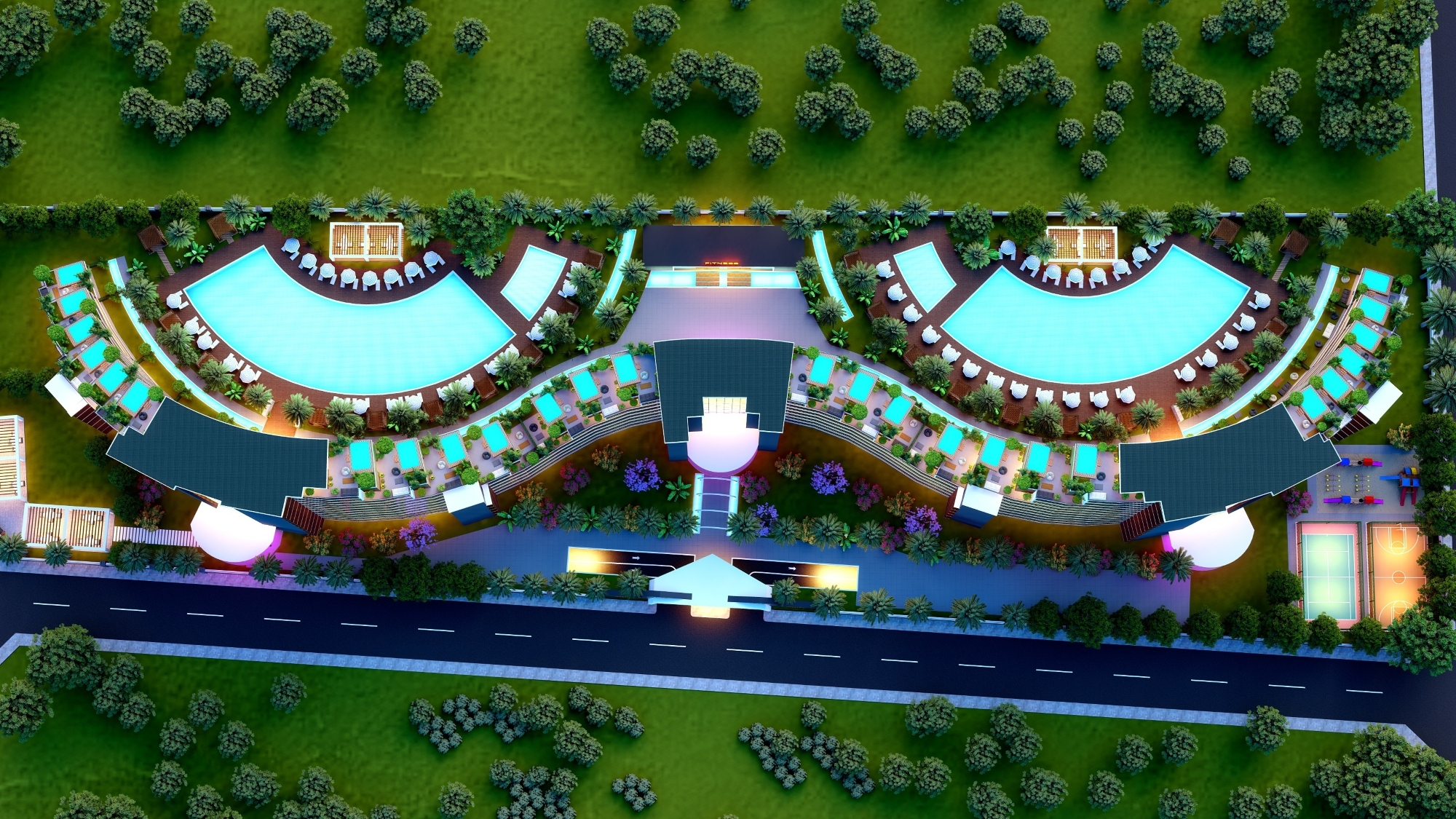Luxury 1+1 Apartment with Mountain View in Altıntaş