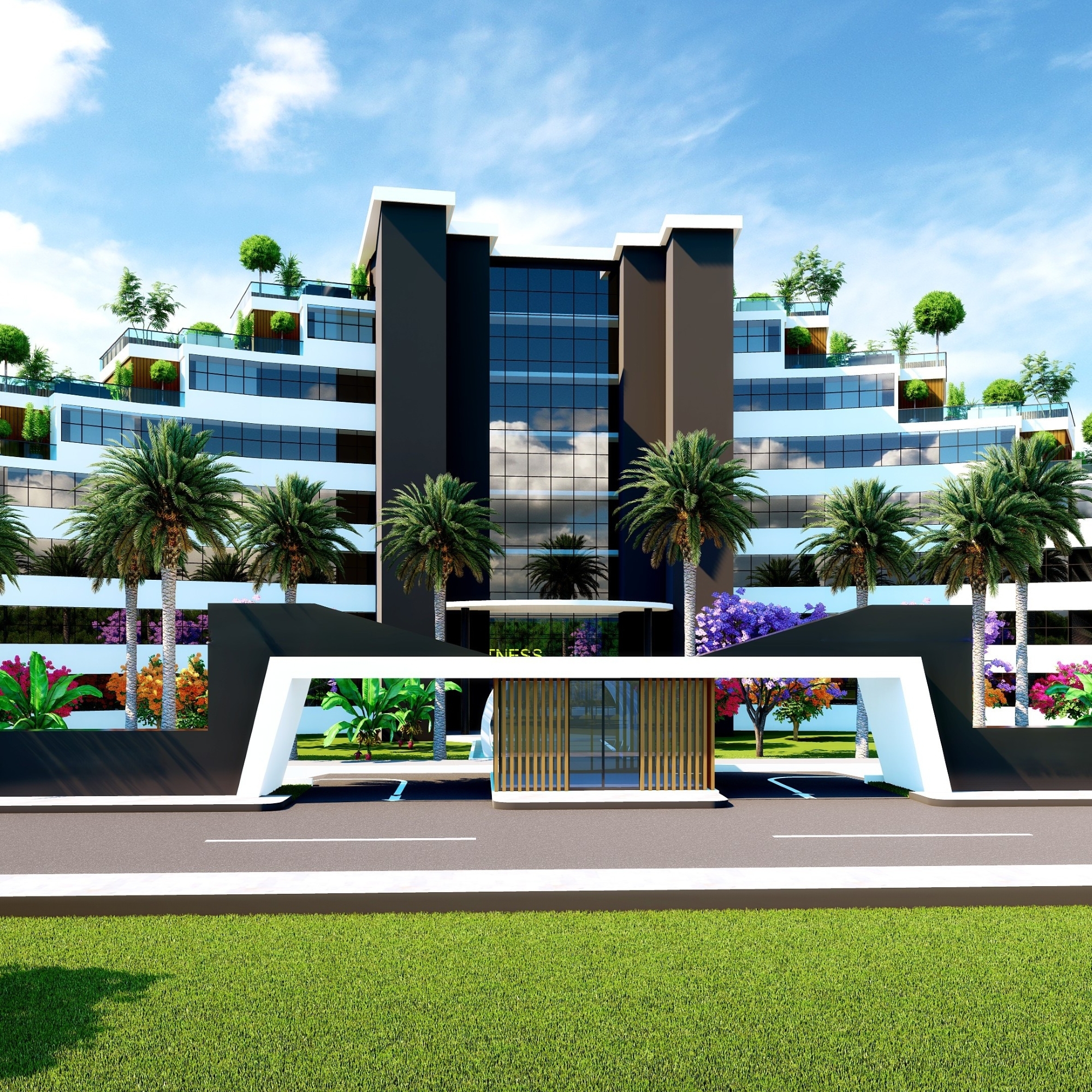 Luxury 1+1 Apartment with Mountain View in Altıntaş