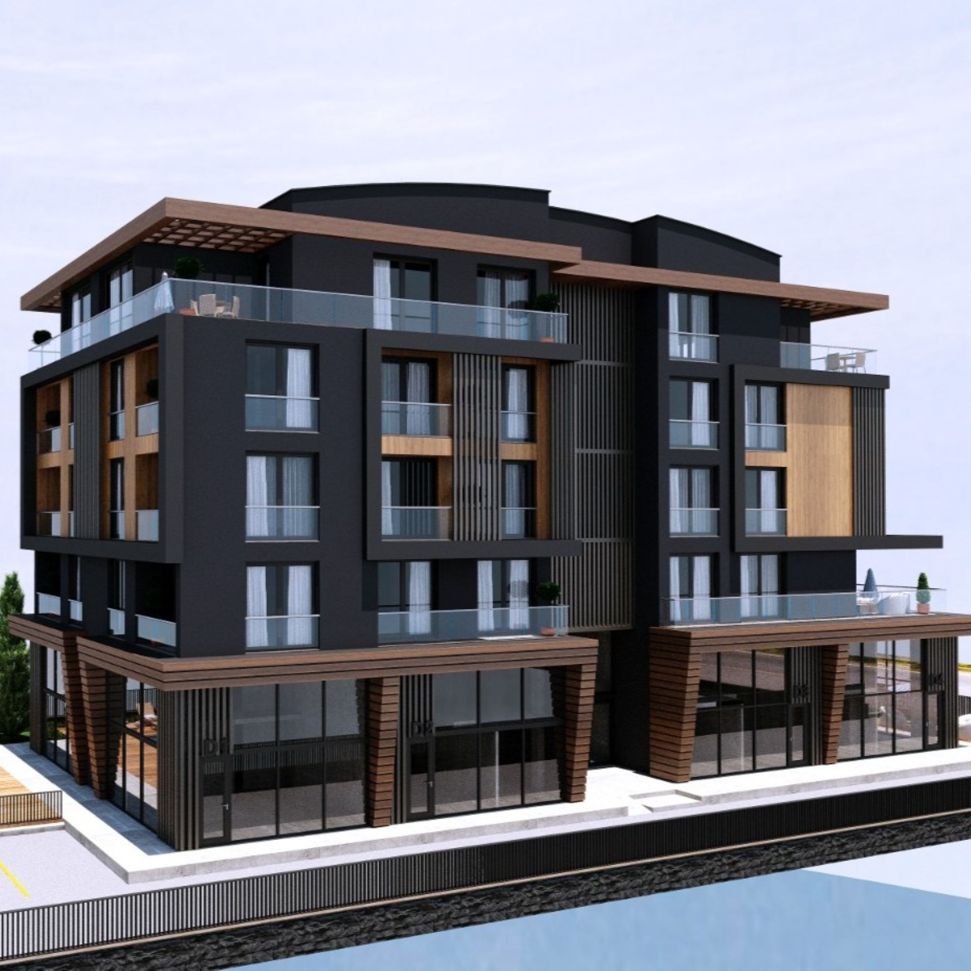Luksuriøs Fjellutsikt 4+1 Duplex i Antalya - ALTINTAS