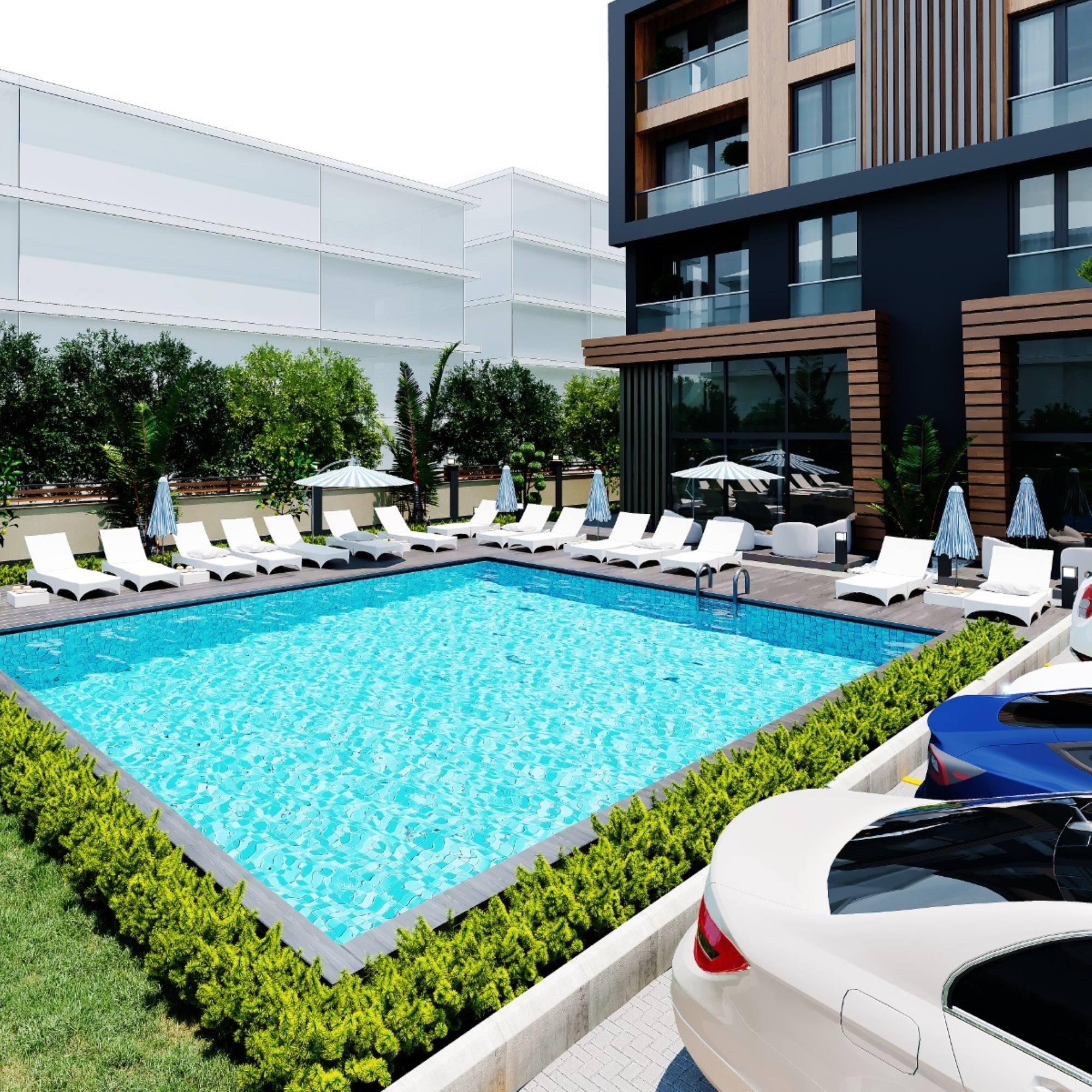 Luksuriøs Fjellutsikt 4+1 Duplex i Antalya - ALTINTAS