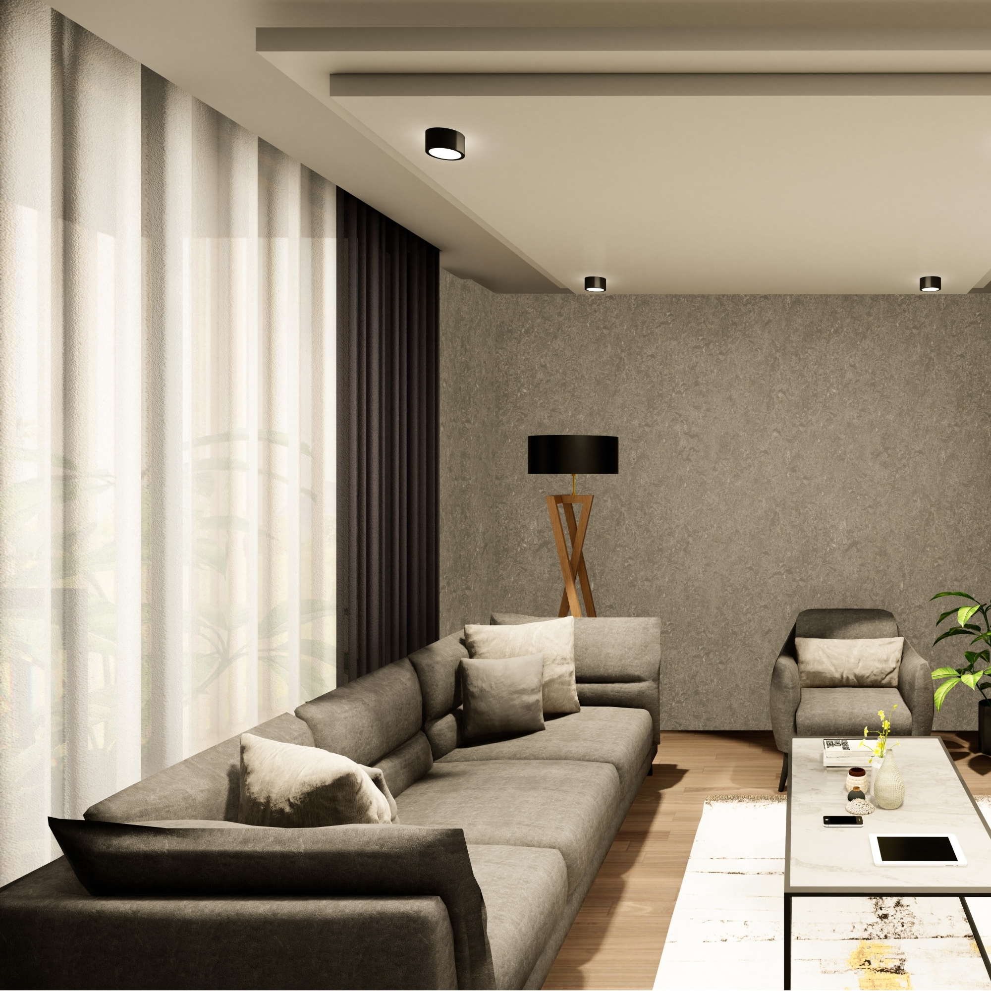 Luksuriøs Fjellutsikt 4+1 Duplex i Antalya - ALTINTAS
