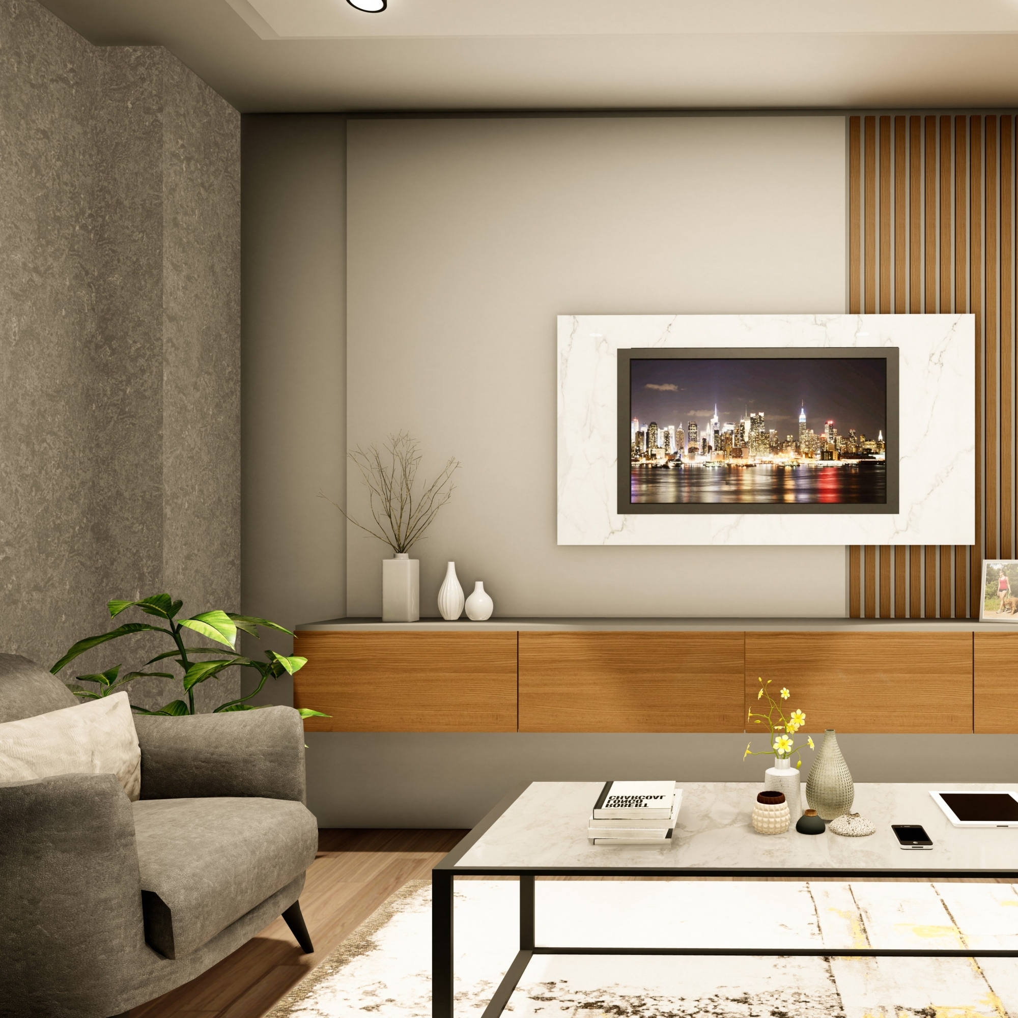 Luksuriøs Fjellutsikt 4+1 Duplex i Antalya - ALTINTAS