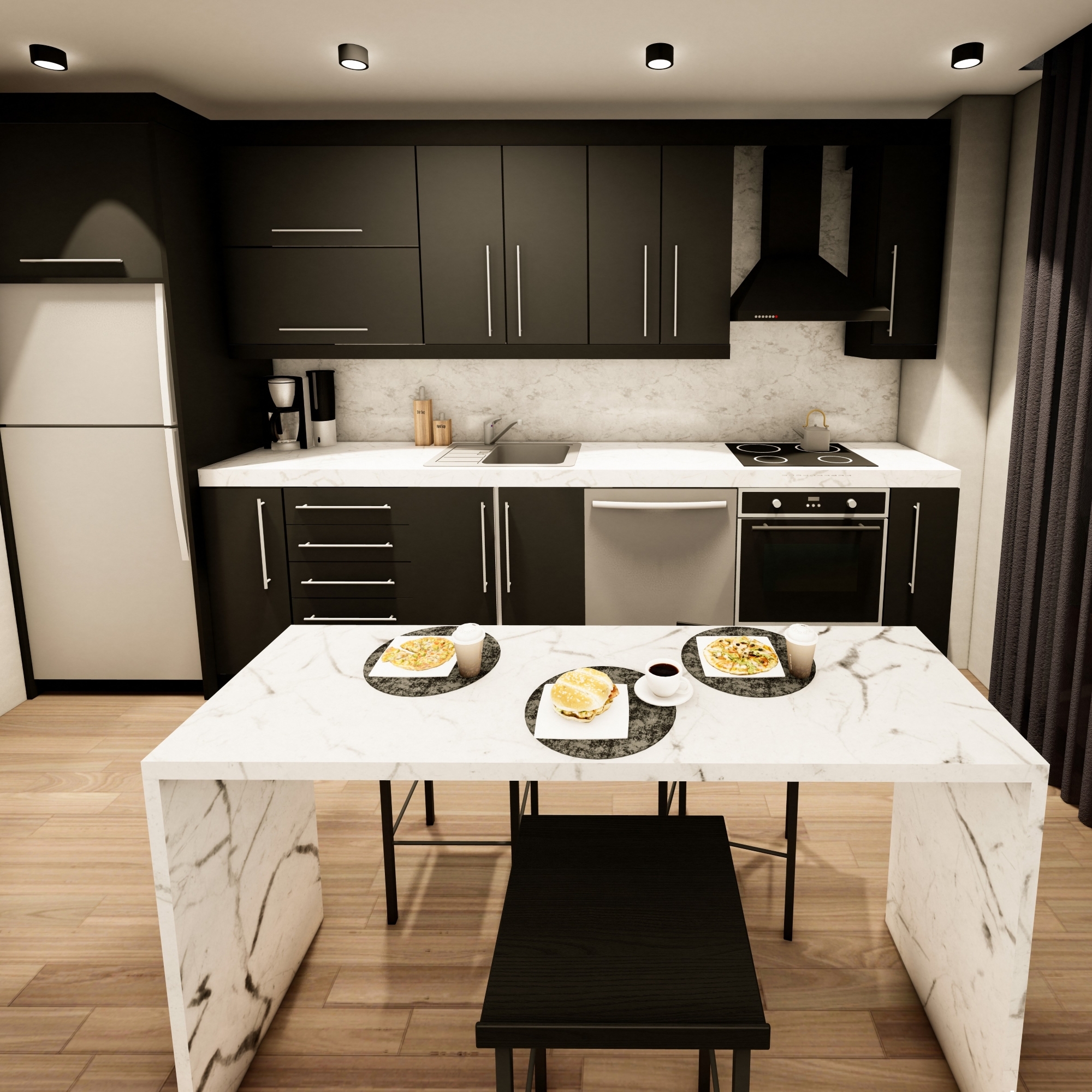 Luksuriøs Fjellutsikt 4+1 Duplex i Antalya - ALTINTAS