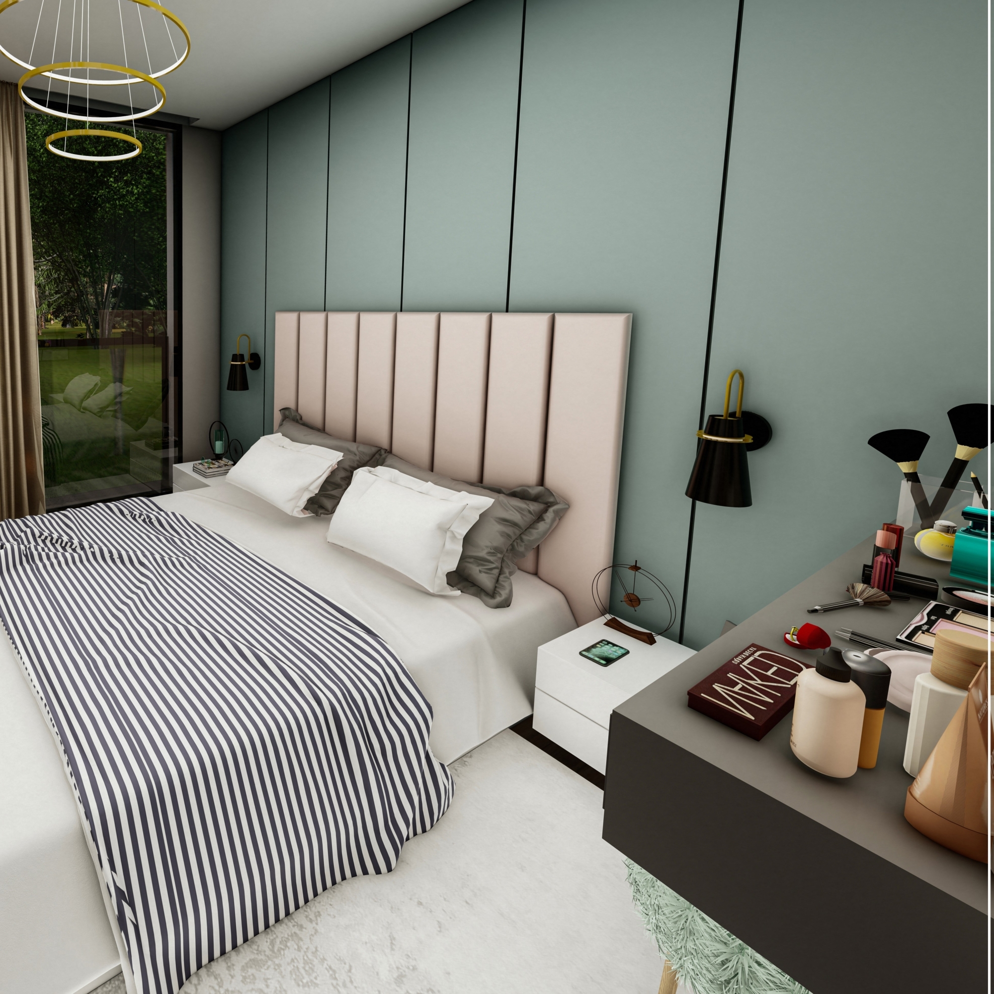 Luksuriøs Fjellutsikt 4+1 Duplex i Antalya - ALTINTAS