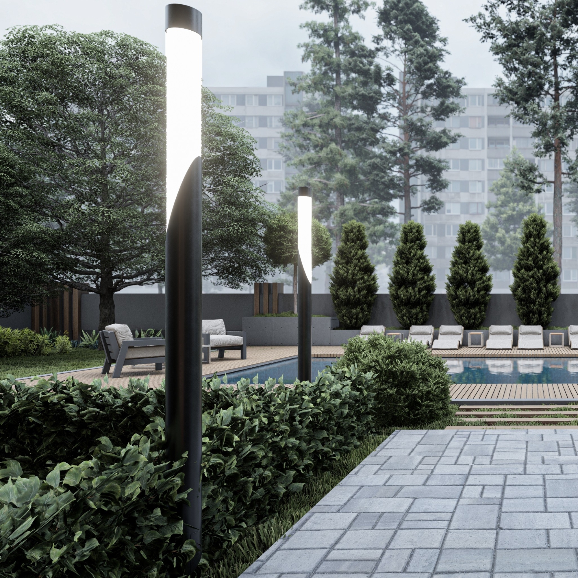 Luxuriöses 1+1 Apartment mit Bergblick in Altıntaş, Antalya