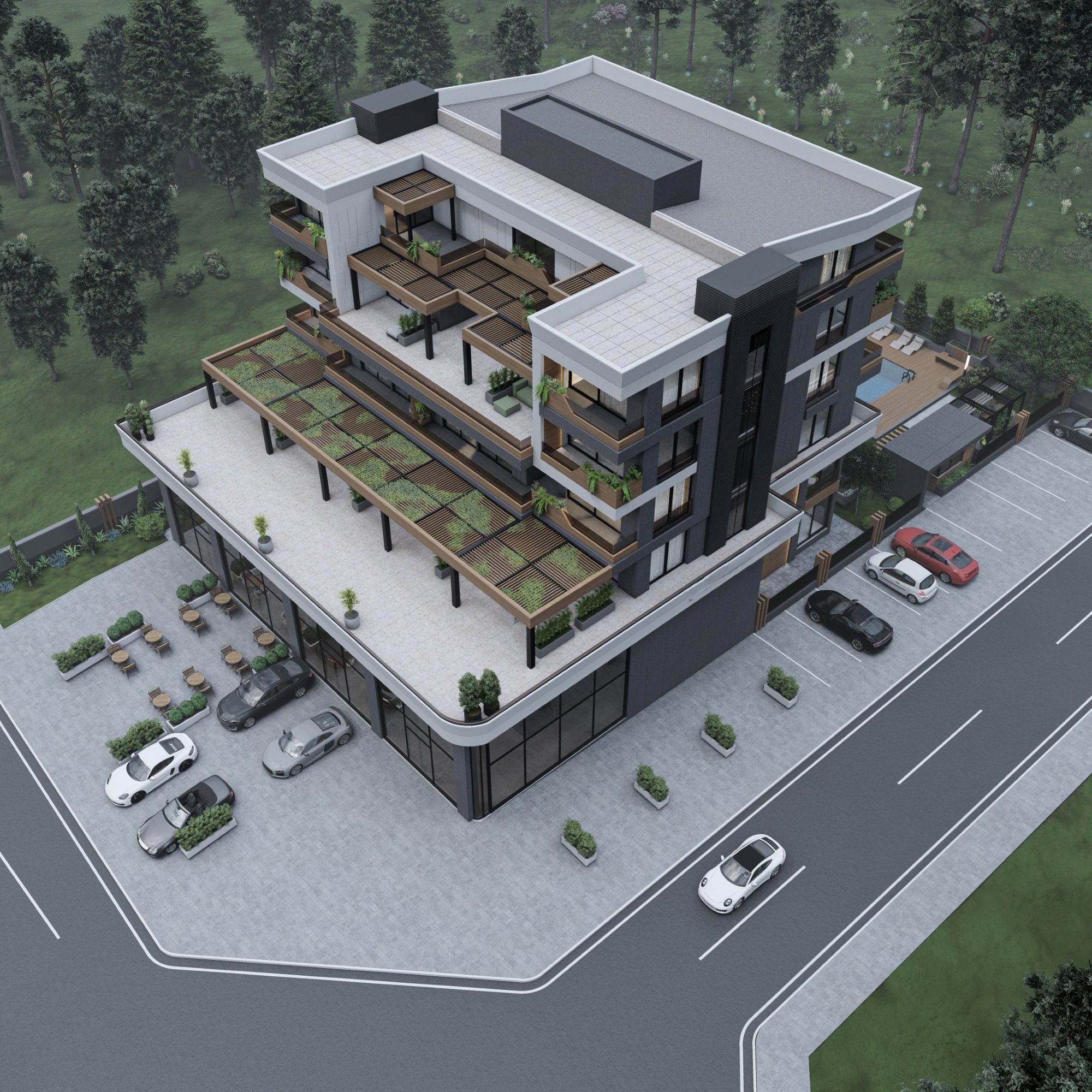 Luxury Mountain View 2+1 Apartment in ALTINTAŞ