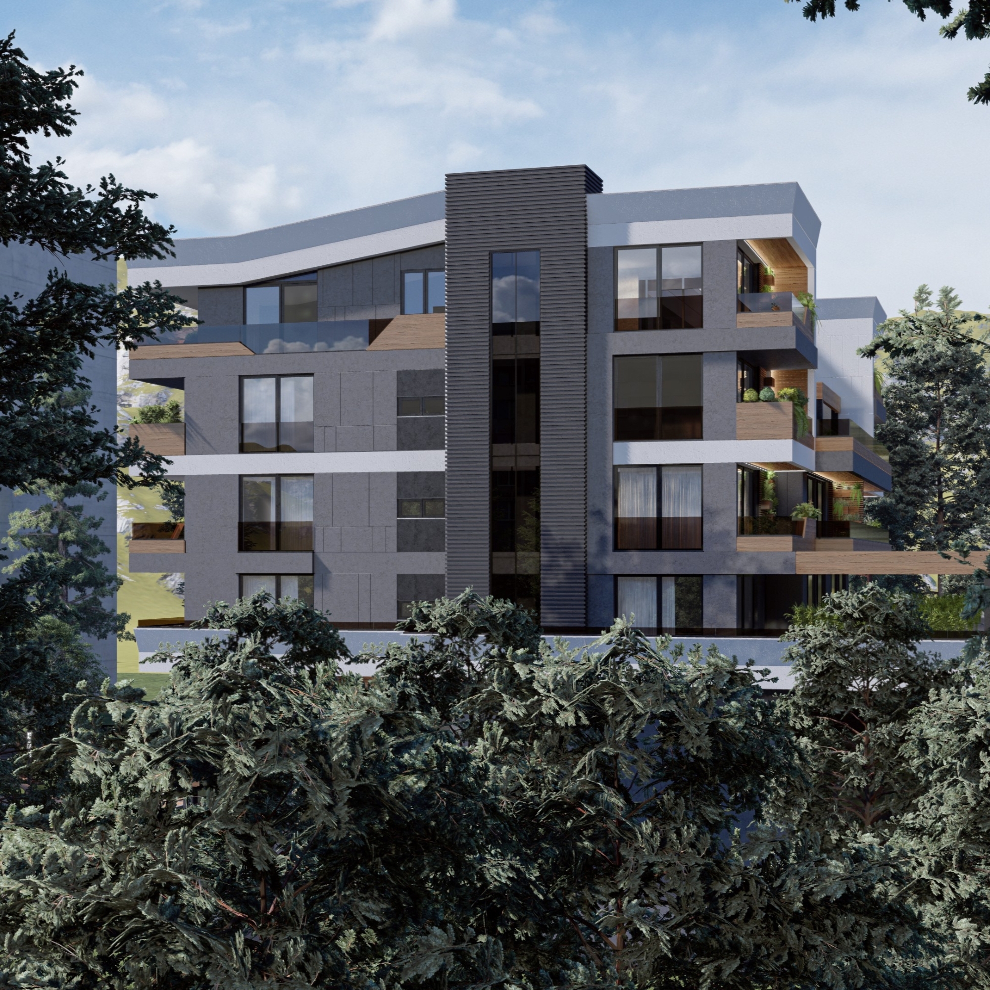 Luxury Mountain View 2+1 Apartment in ALTINTAŞ