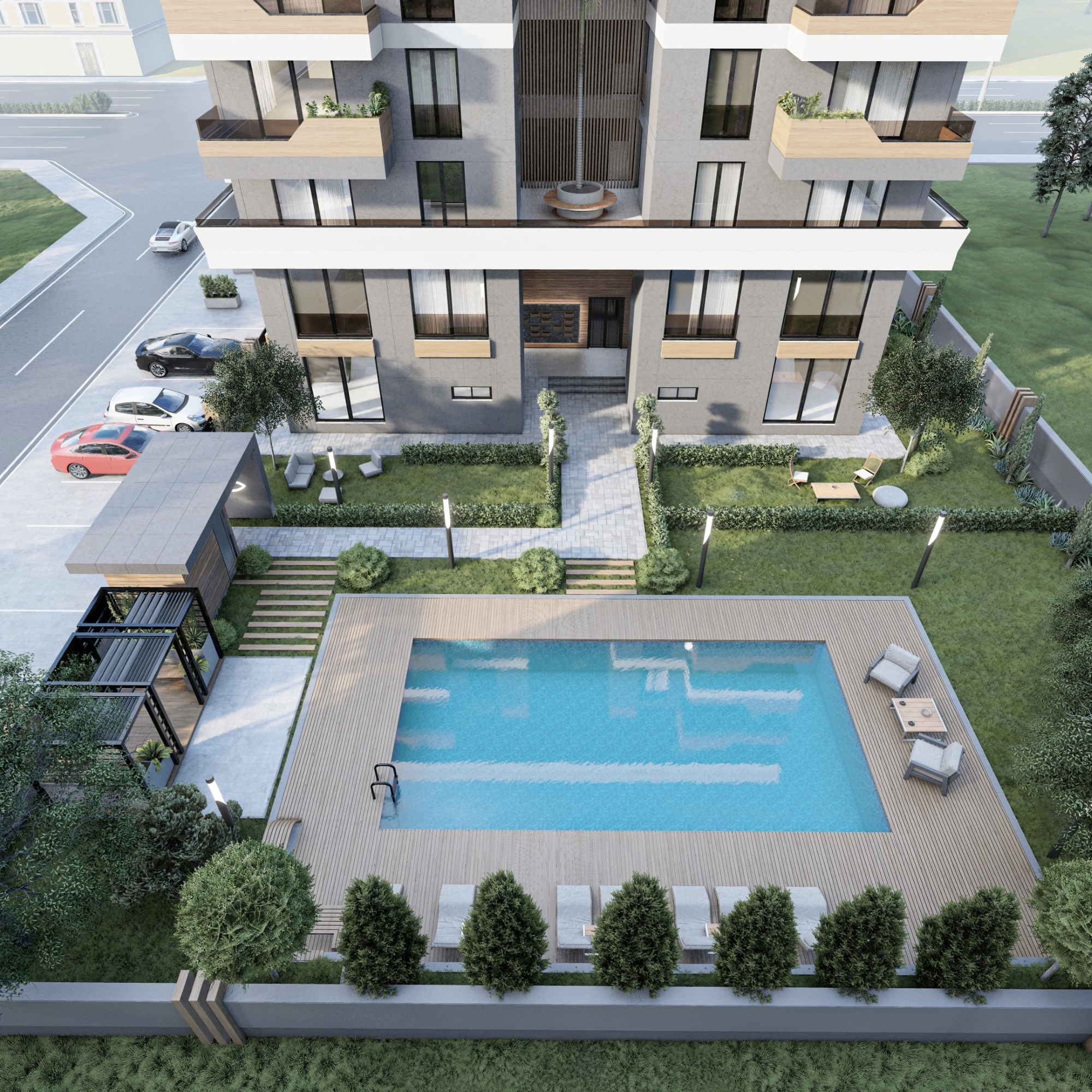 Luxury Mountain View 2+1 Apartment in ALTINTAŞ