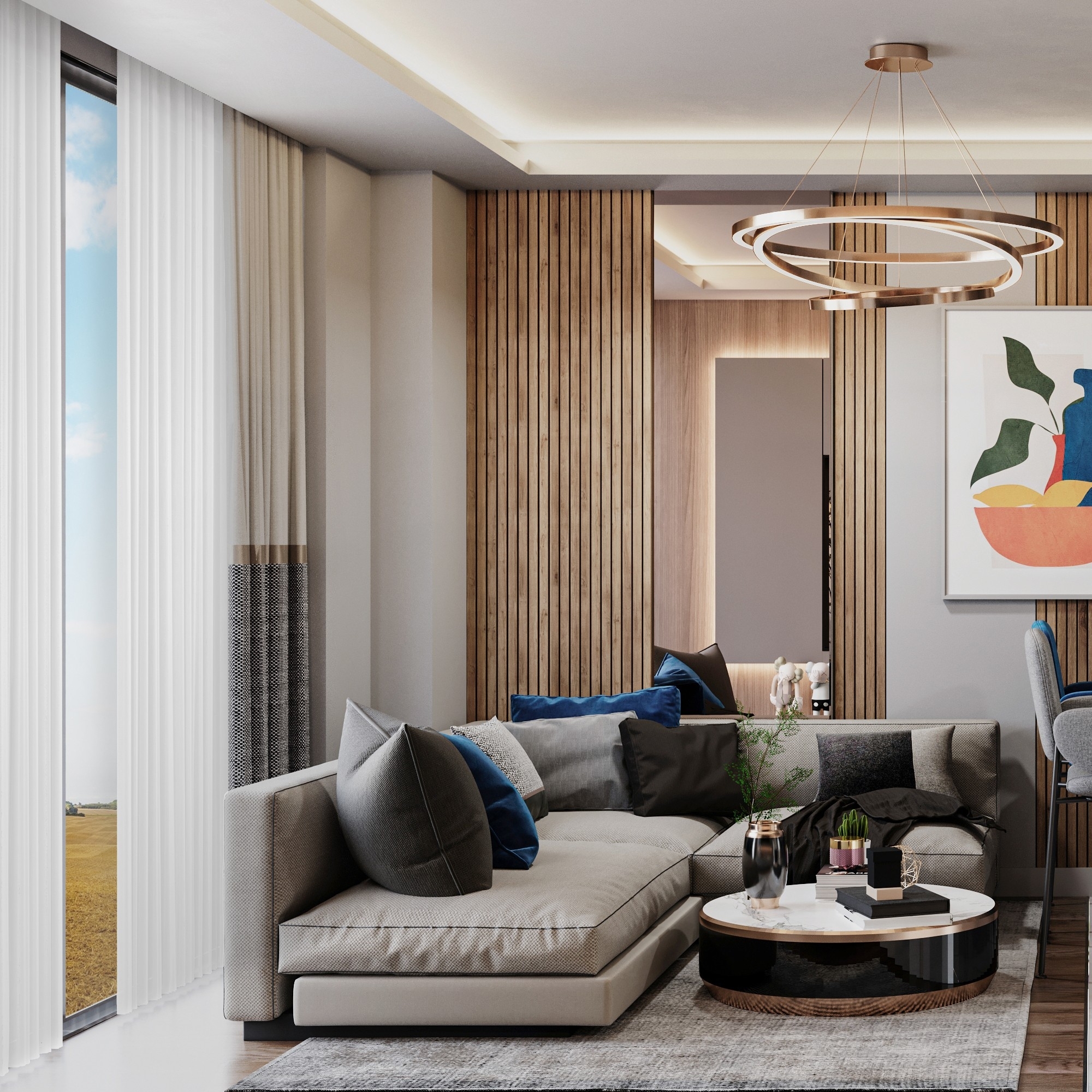 Luxury Mountain View 2+1 Apartment in ALTINTAŞ