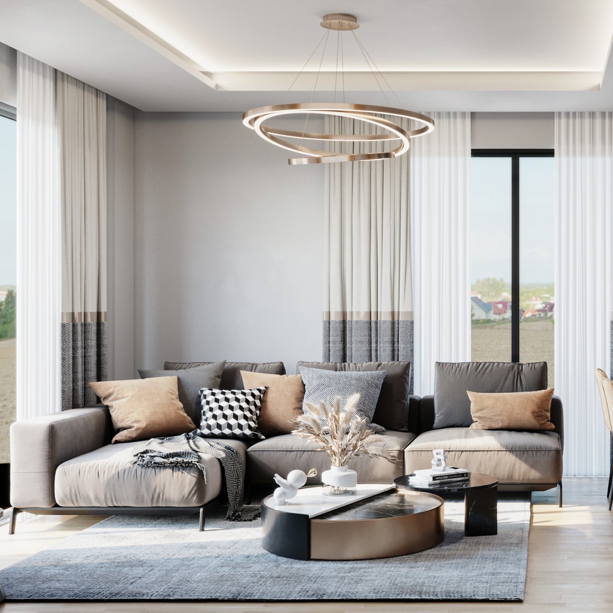 Luxury Mountain View 2+1 Apartment in ALTINTAŞ