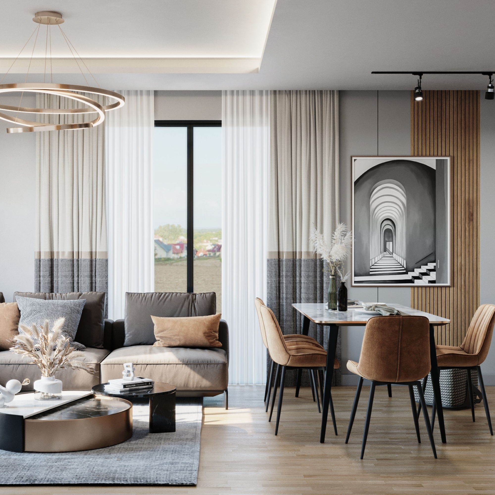 Luxury Mountain View 2+1 Apartment in ALTINTAŞ