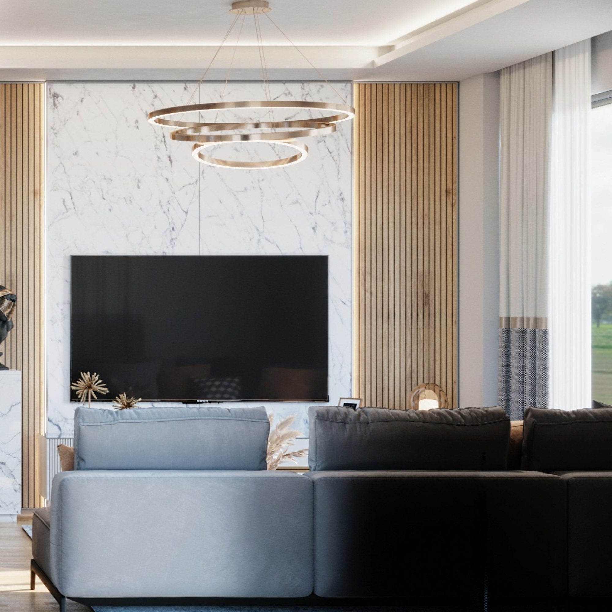 Luxury Mountain View 2+1 Apartment in ALTINTAŞ