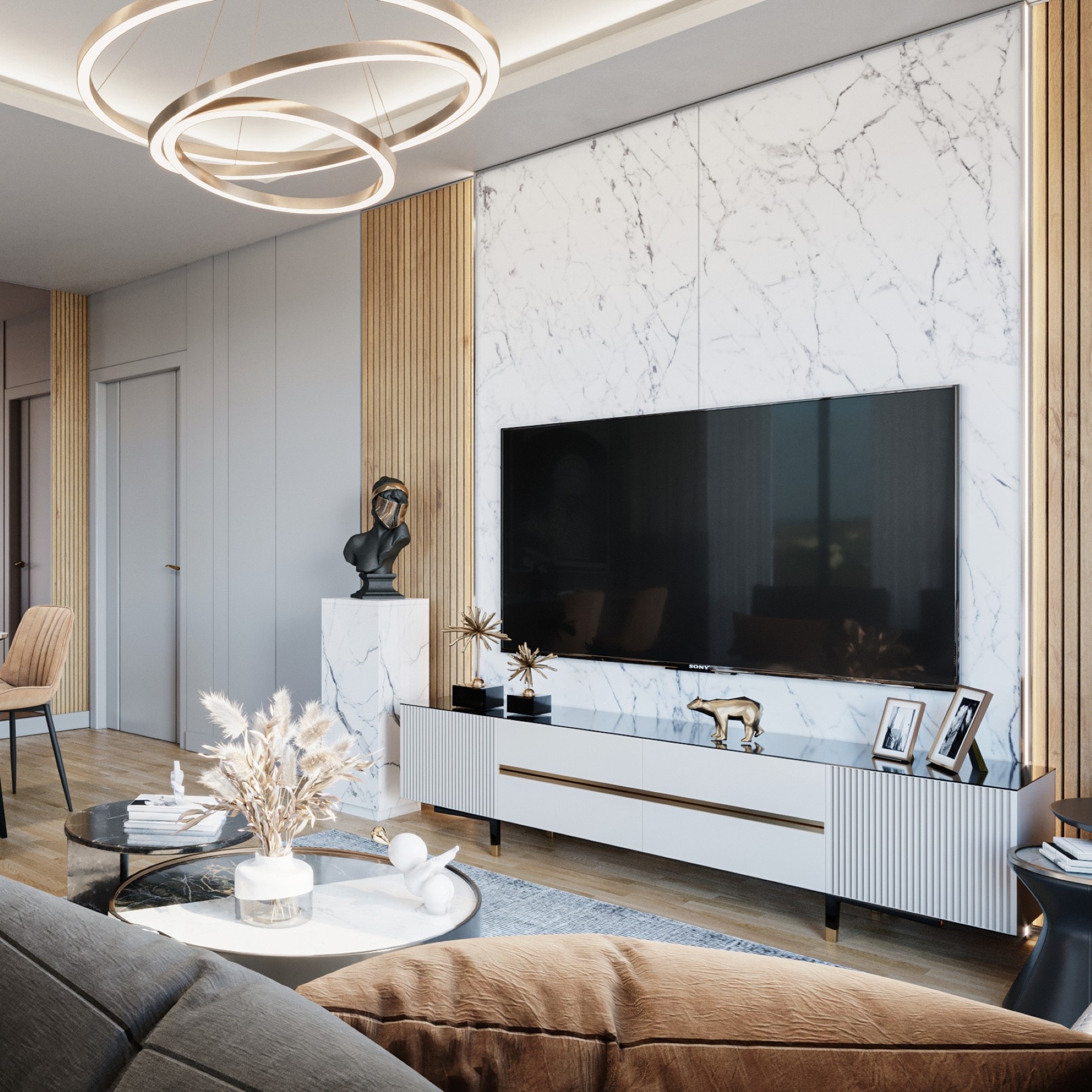 Luxury Mountain View 2+1 Apartment in ALTINTAŞ