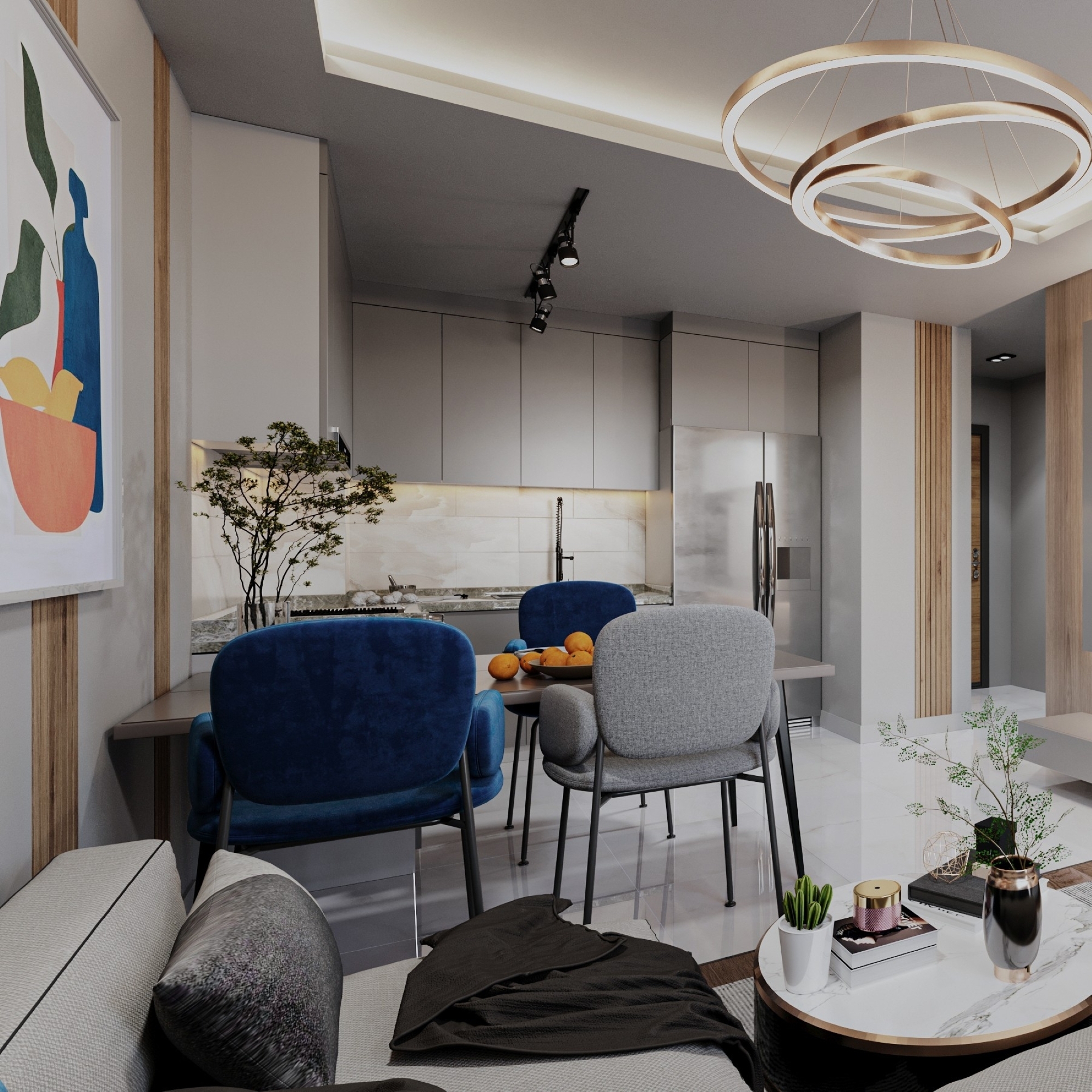 Luxury Mountain View 2+1 Apartment in ALTINTAŞ