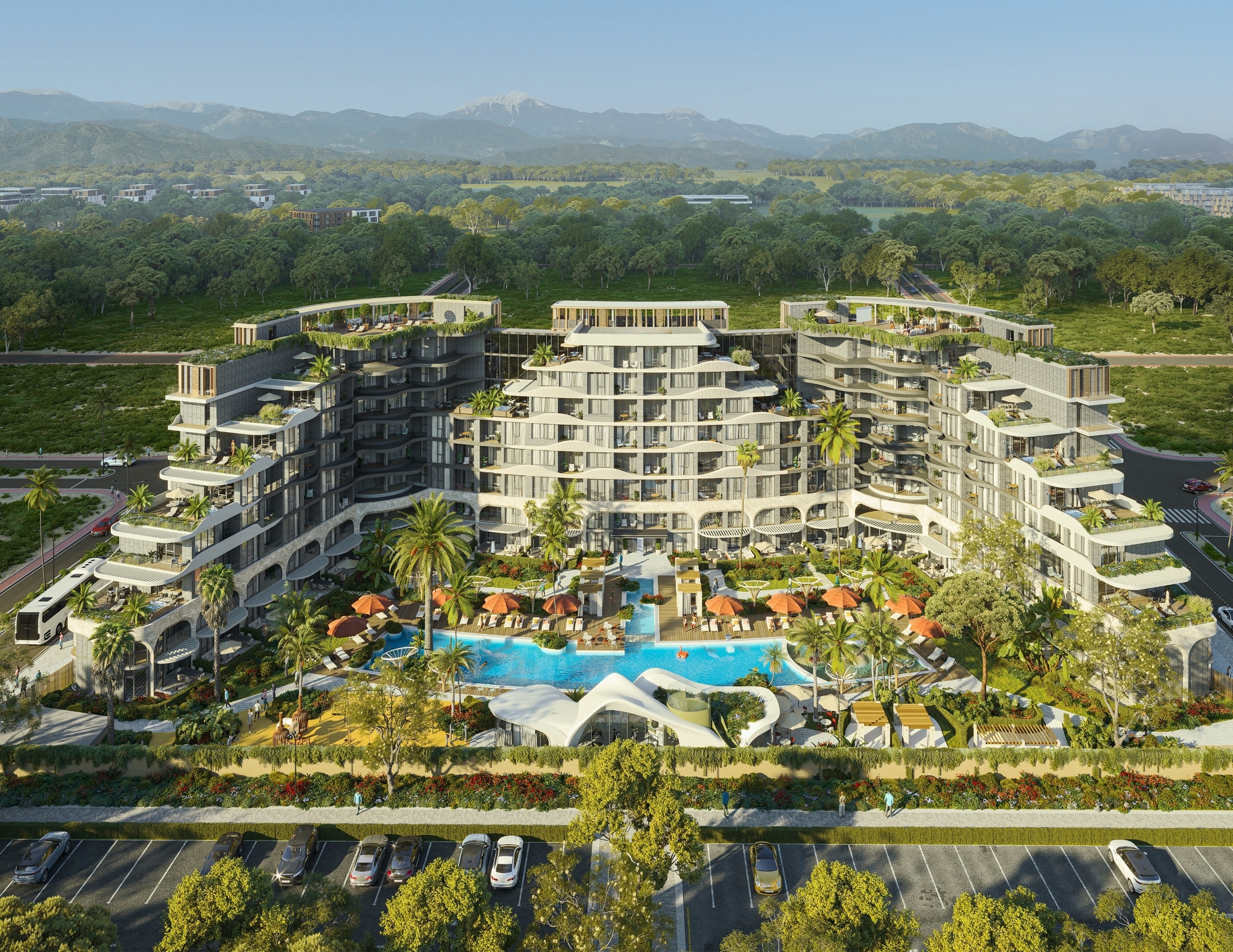 Luxury 2+1 Apartment with Mountain Views in ALTINTAŞ