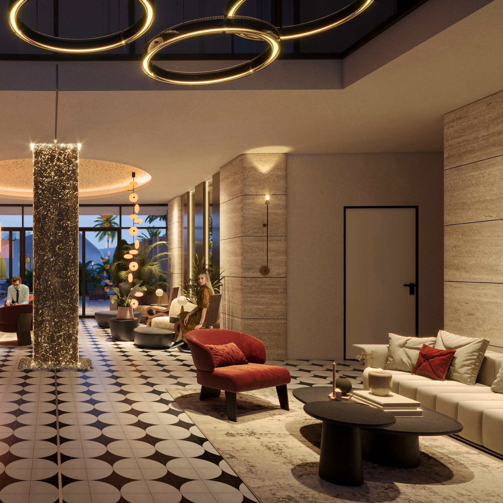 Luxury 2+1 Apartment with Mountain Views in ALTINTAŞ