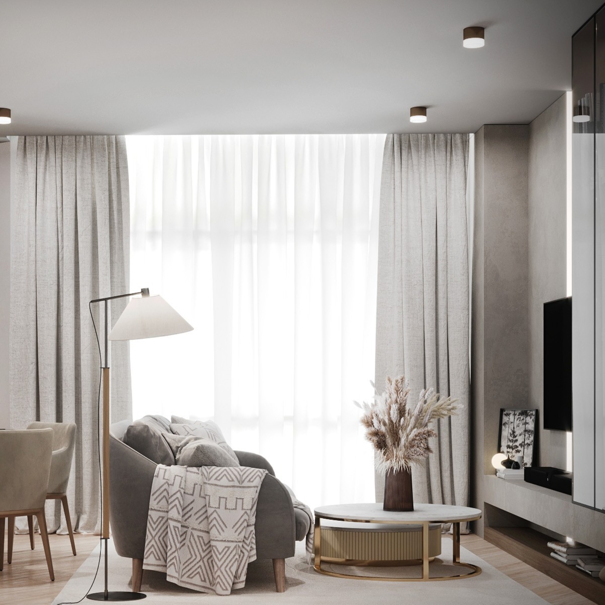 Luxury 2+1 Apartment with Mountain Views in ALTINTAŞ