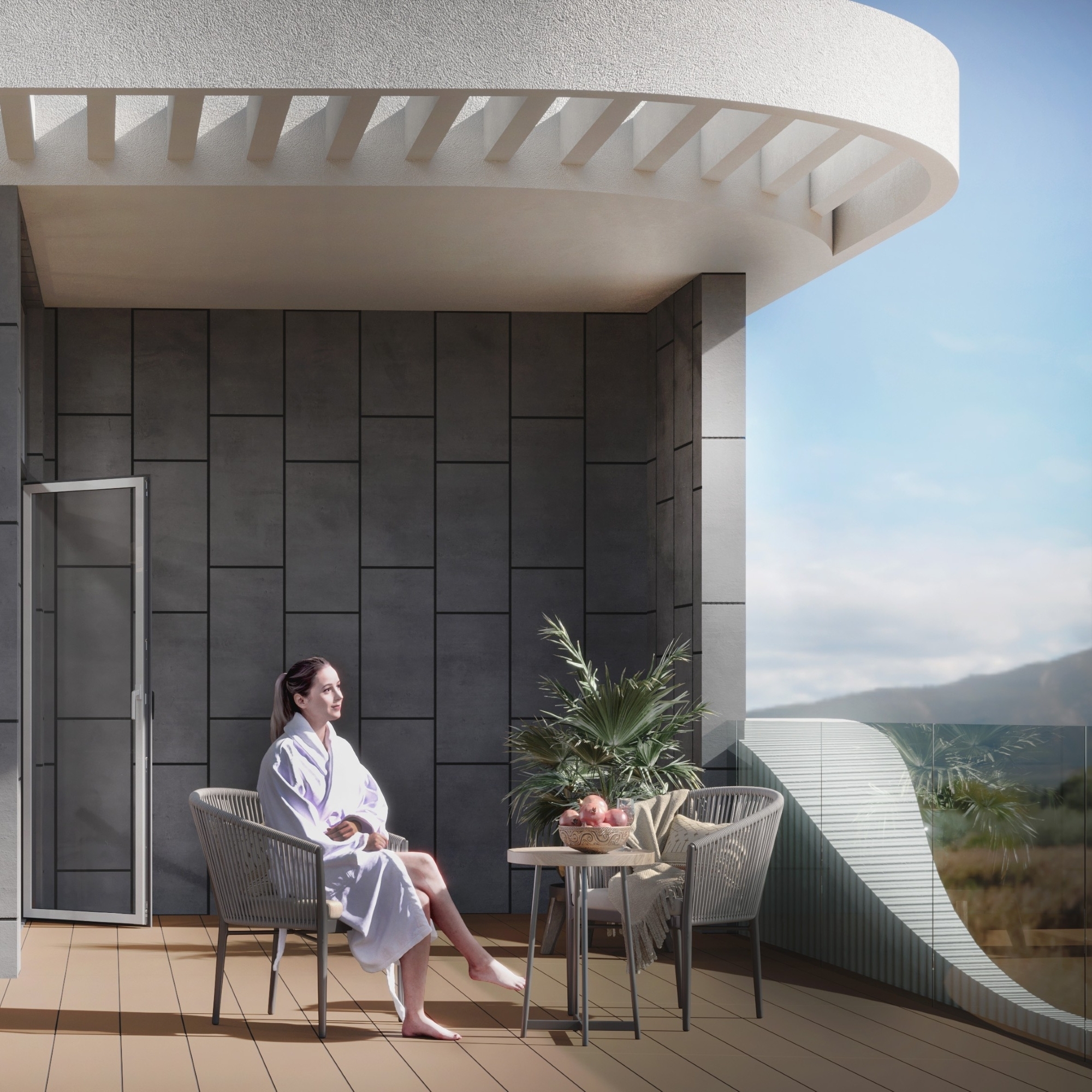 Luxury 2+1 Apartment with Mountain Views in ALTINTAŞ