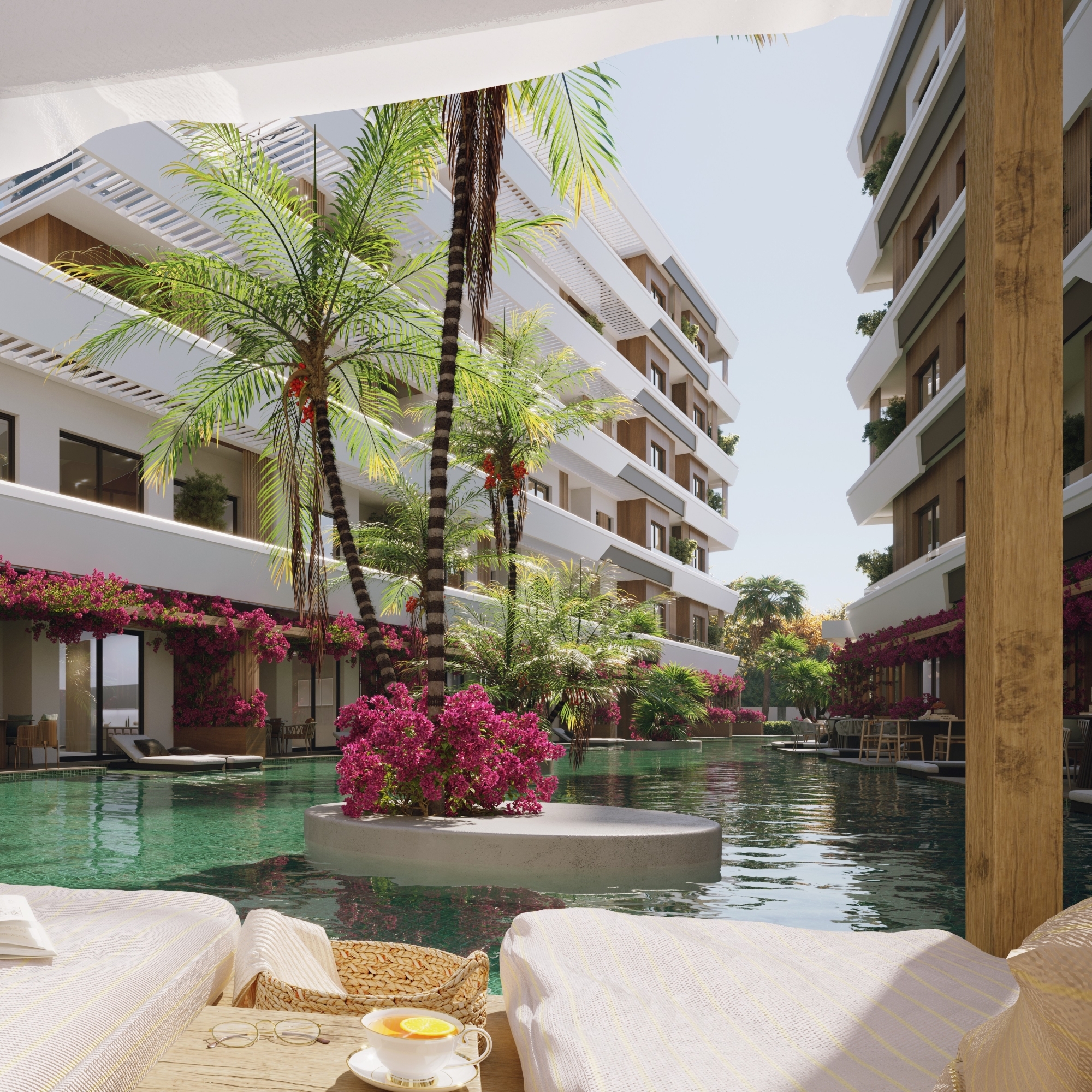 Luxury 1+1 Apartment with Mountain View in Antalya - ALTINTAŞ