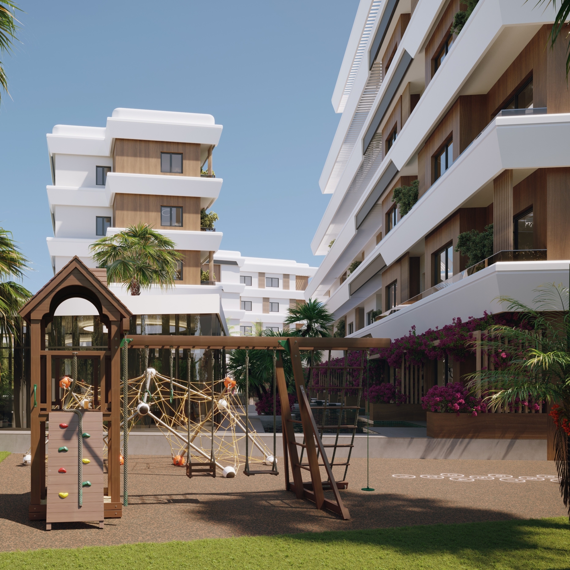 Luxury 1+1 Apartment with Mountain View in Antalya - ALTINTAŞ