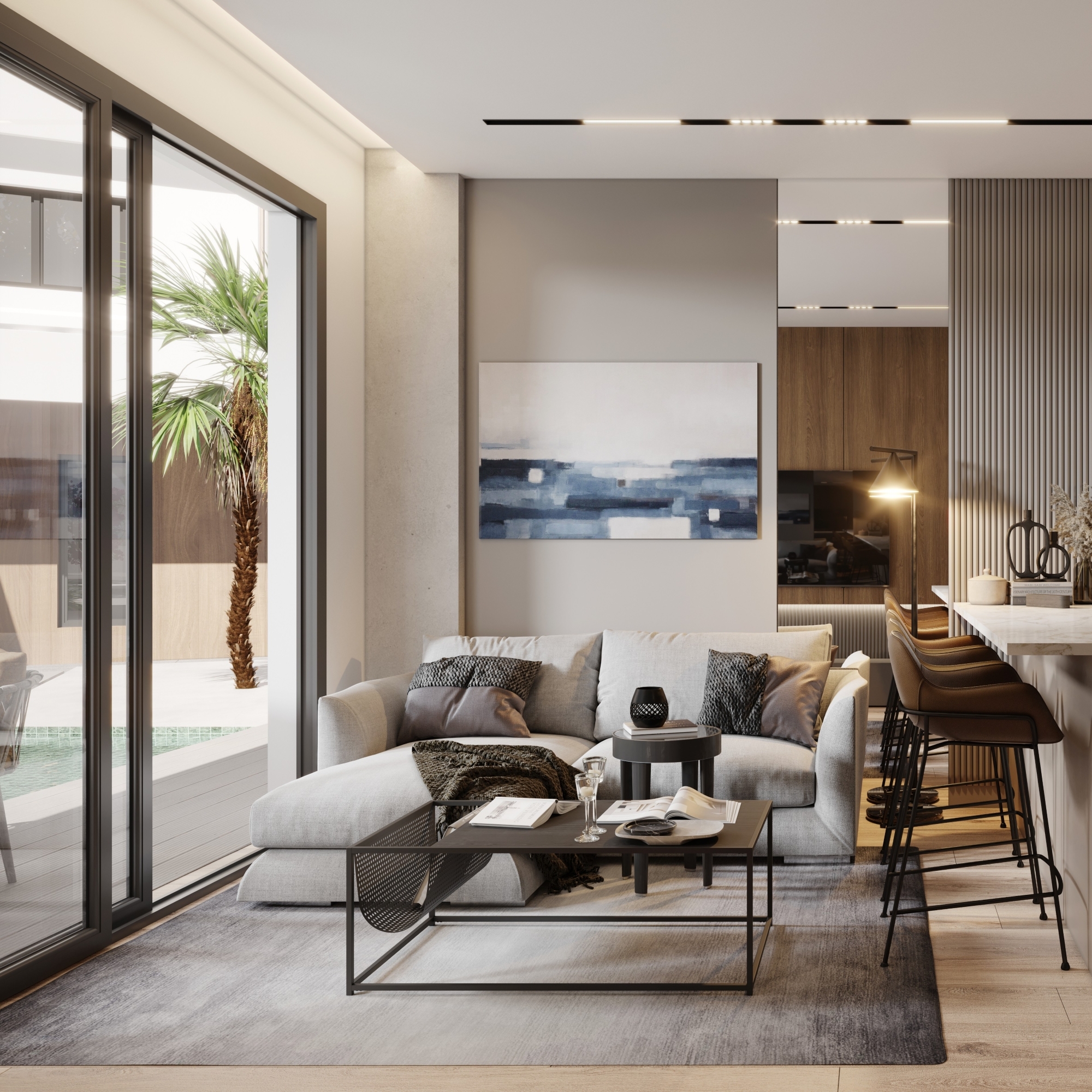 Luxury 1+1 Apartment with Mountain View in Antalya - ALTINTAŞ