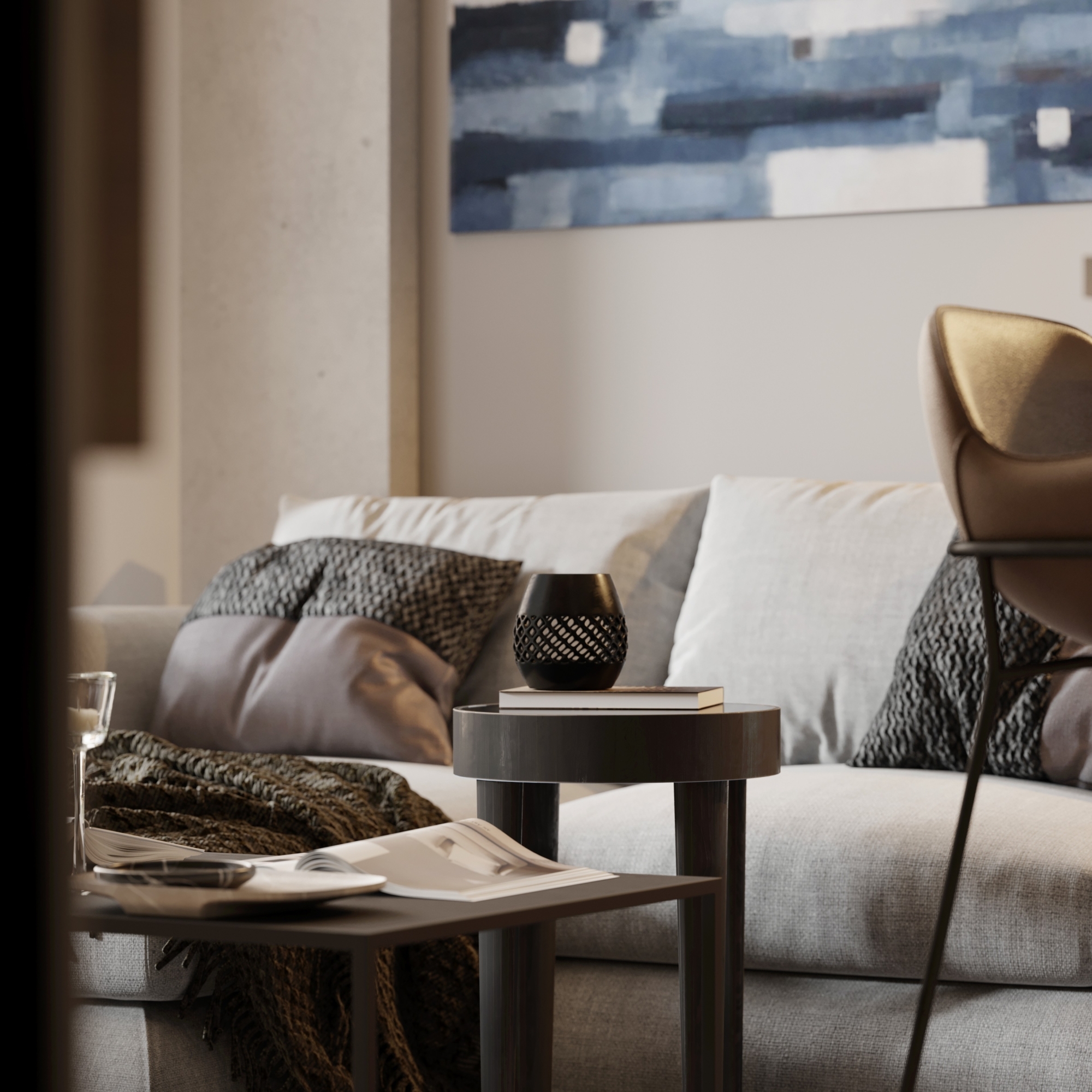 Luxury 1+1 Apartment with Mountain View in Antalya - ALTINTAŞ