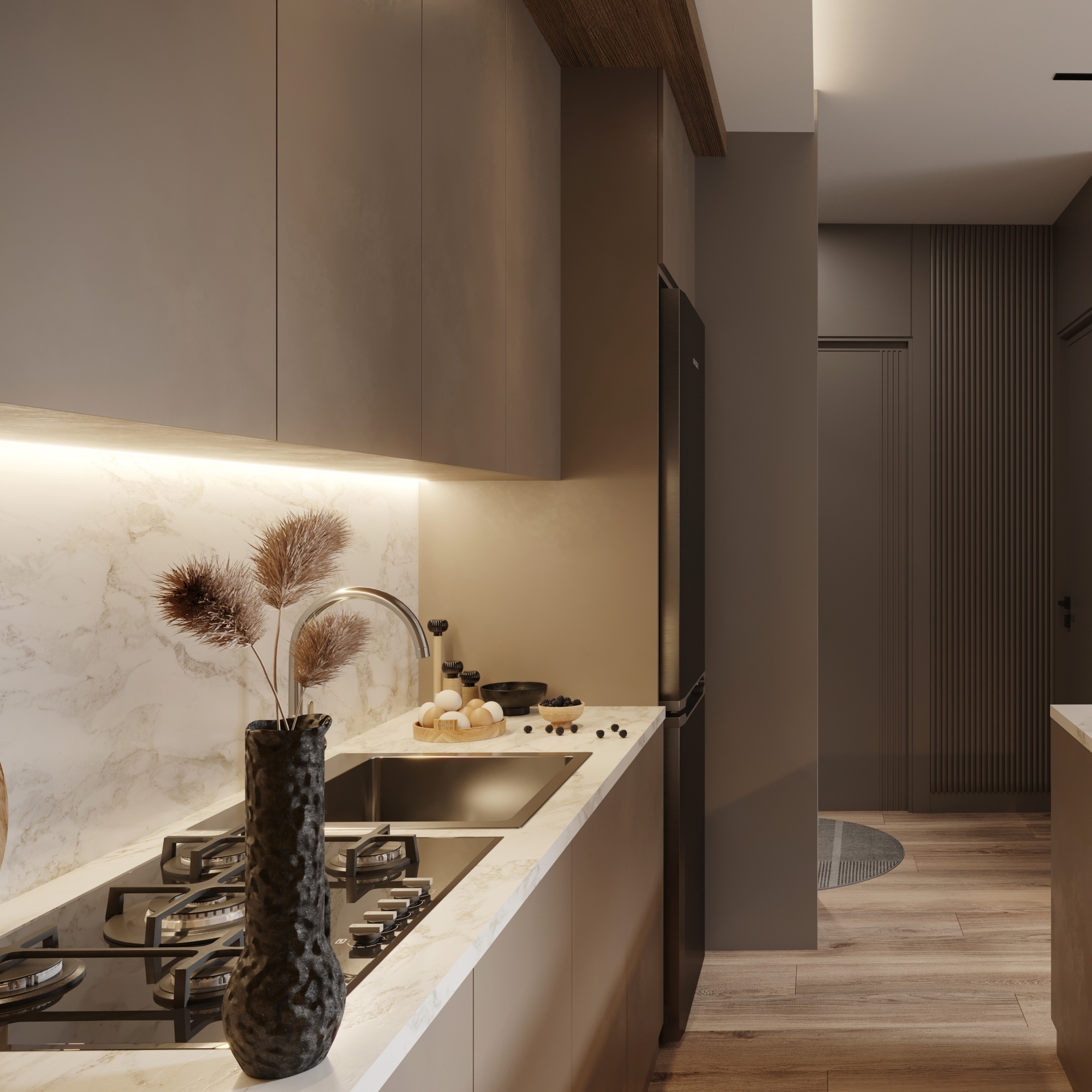 Luxury 1+1 Apartment with Mountain View in Antalya - ALTINTAŞ