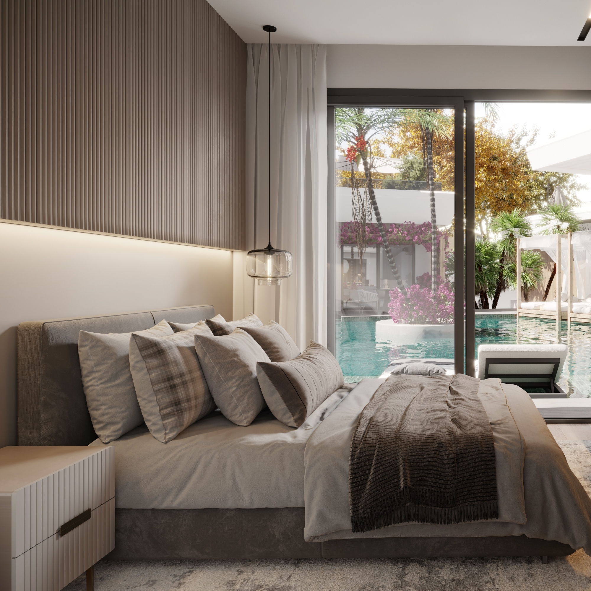 Luxury 1+1 Apartment with Mountain View in Antalya - ALTINTAŞ