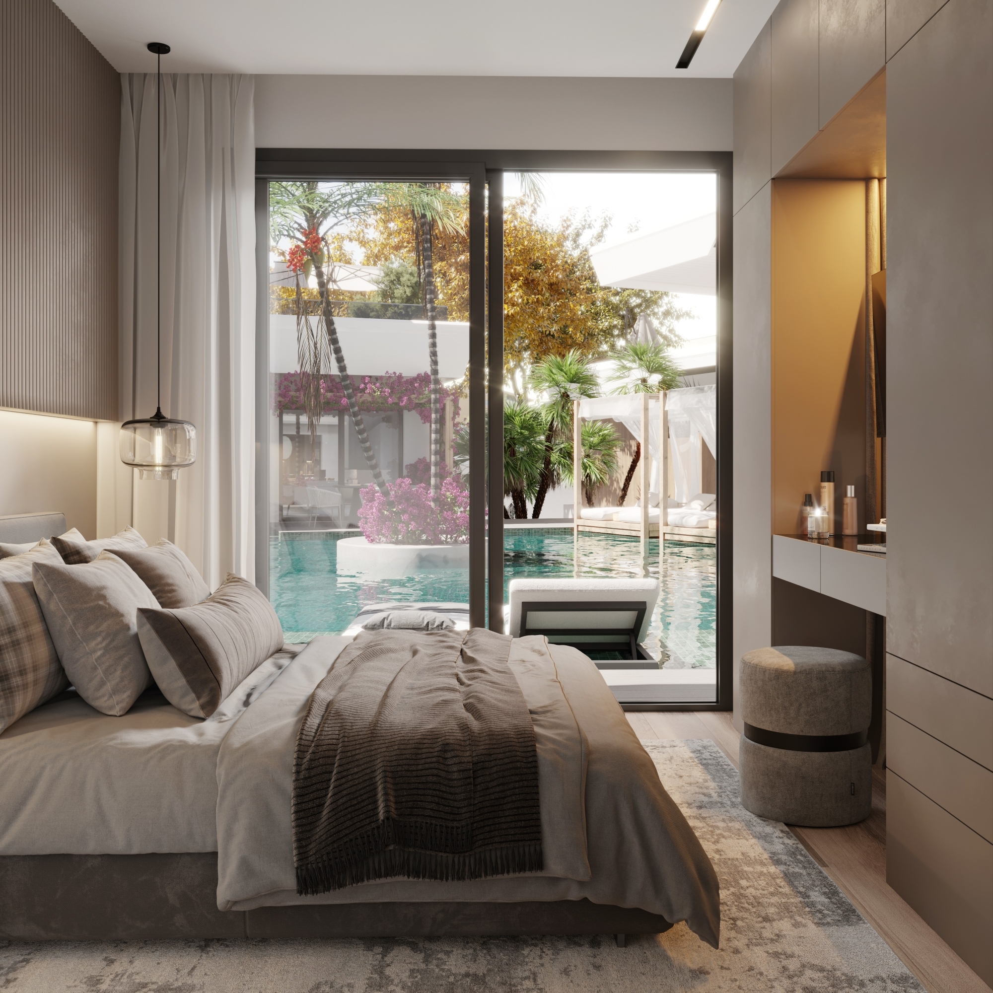 Luxury 1+1 Apartment with Mountain View in Antalya - ALTINTAŞ