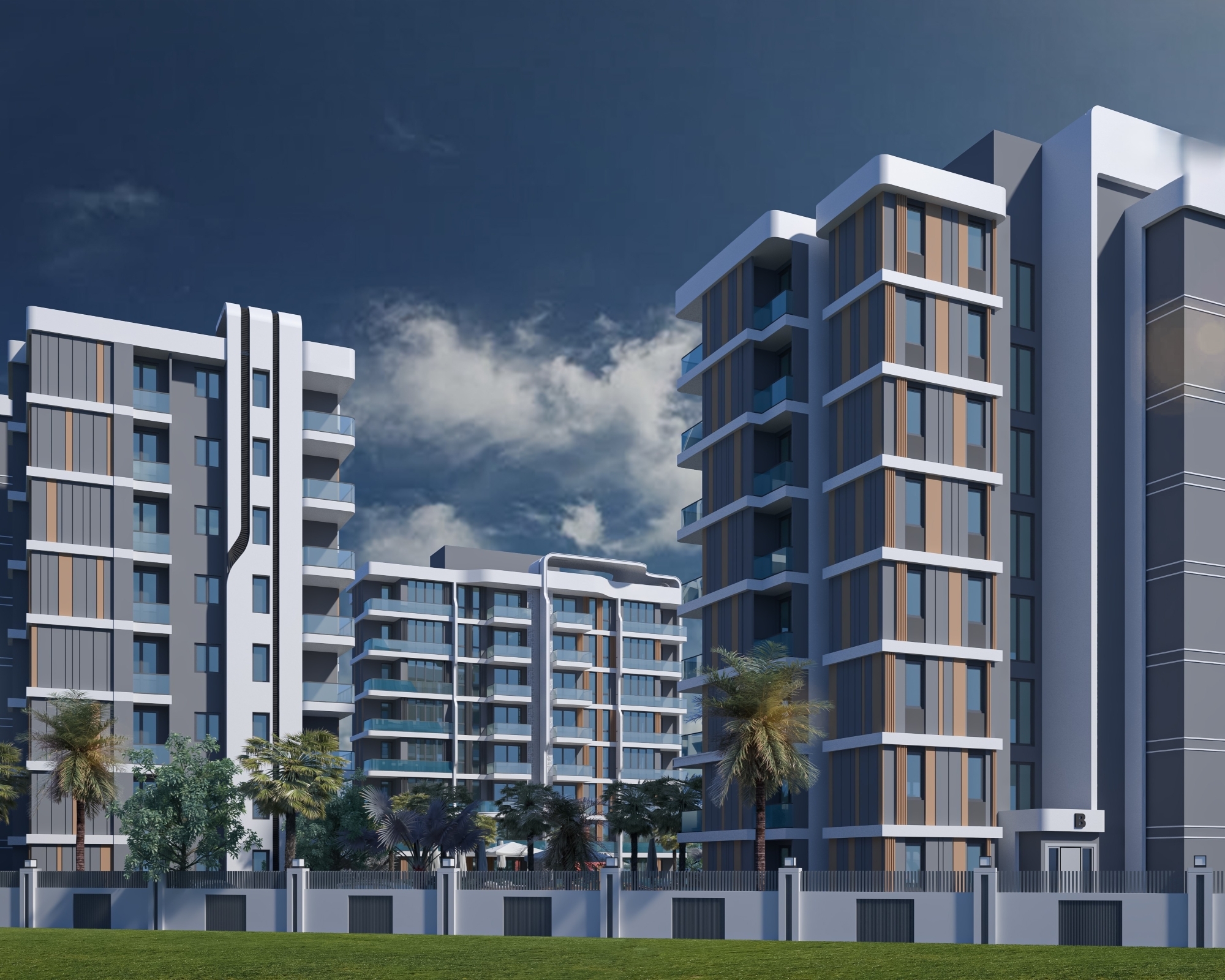Luxury Mountain View 2+1 Apartment in ALTINTAŞ, Antalya