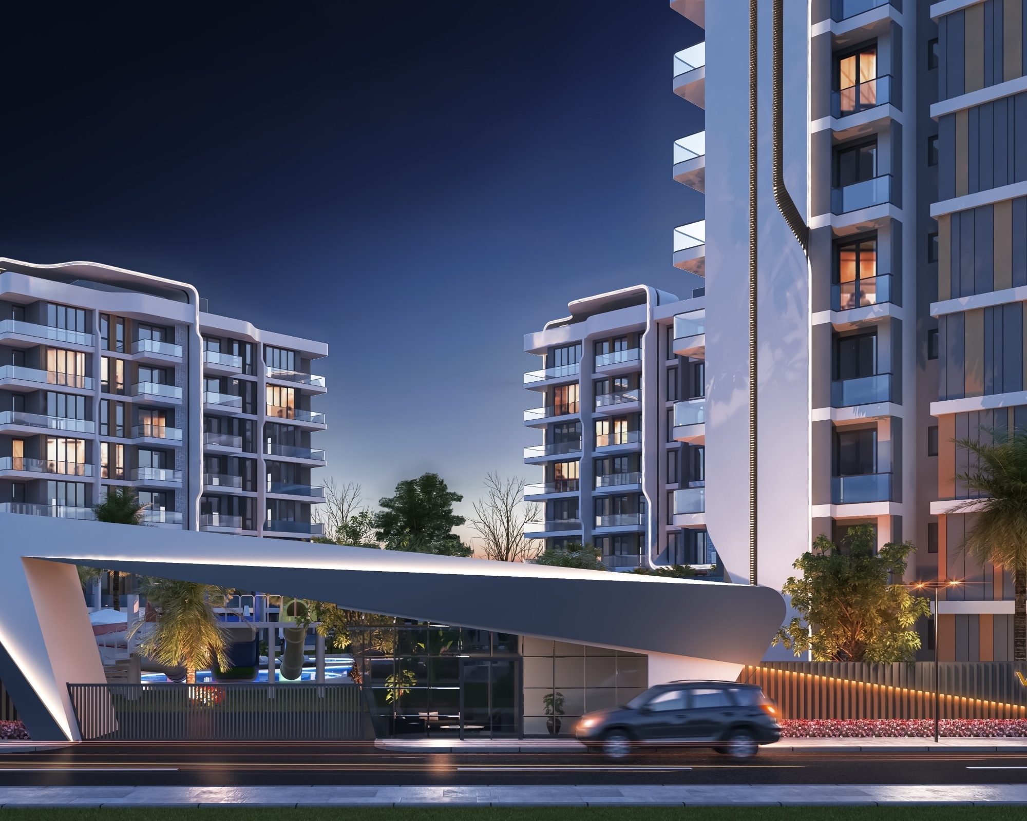 Luxury Mountain View 2+1 Apartment in ALTINTAŞ, Antalya
