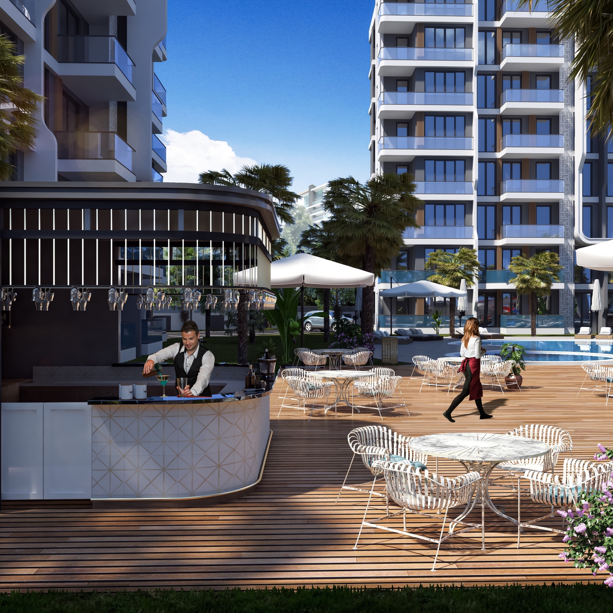 Luxury Mountain View 2+1 Apartment in ALTINTAŞ, Antalya