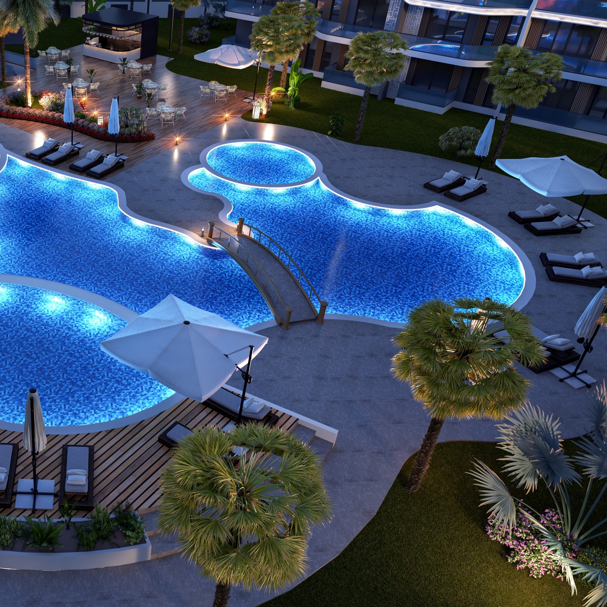 Luxury Mountain View 2+1 Apartment in ALTINTAŞ, Antalya