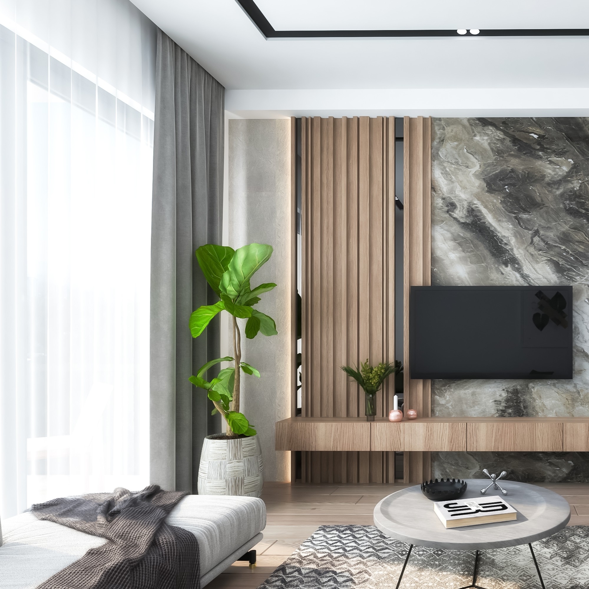 Luxury Mountain View 2+1 Apartment in ALTINTAŞ, Antalya