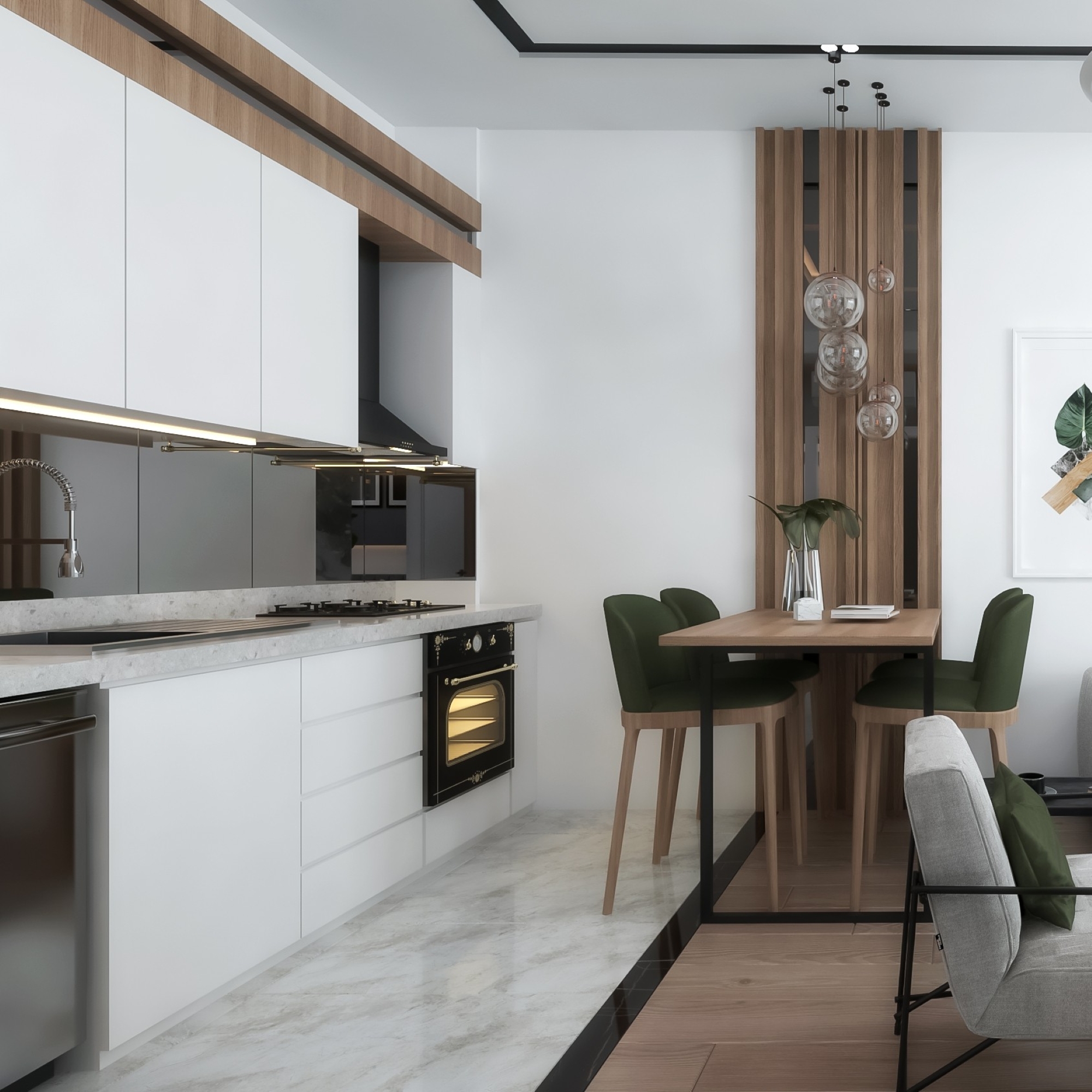 Luxury Mountain View 2+1 Apartment in ALTINTAŞ, Antalya